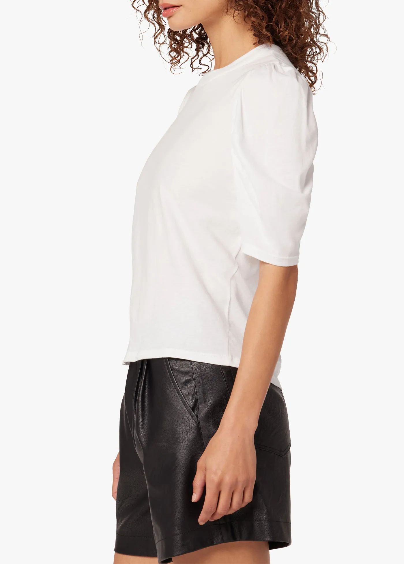 OLIVIA PUFF SLEEVE TEE sold by Joe's Jeans product image thumbnail 2