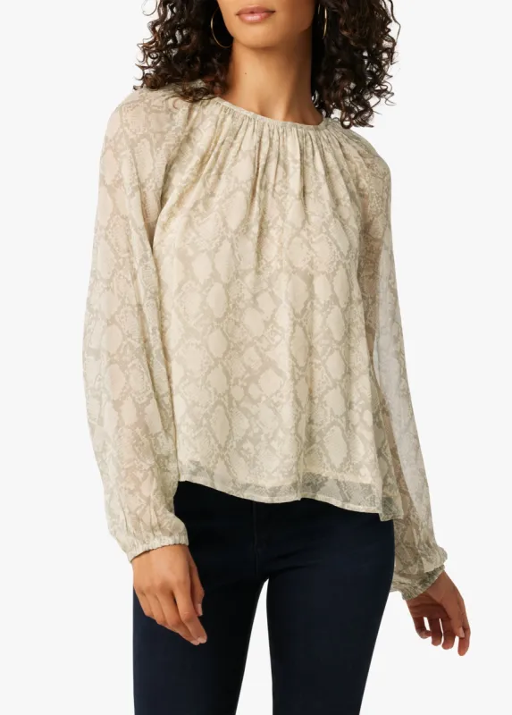 ROWAN WOVEN BLOUSE sold by Joe's Jeans