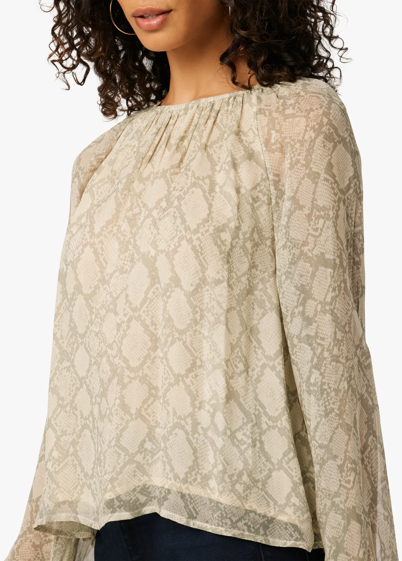 ROWAN WOVEN BLOUSE sold by Joe's Jeans product image thumbnail 4