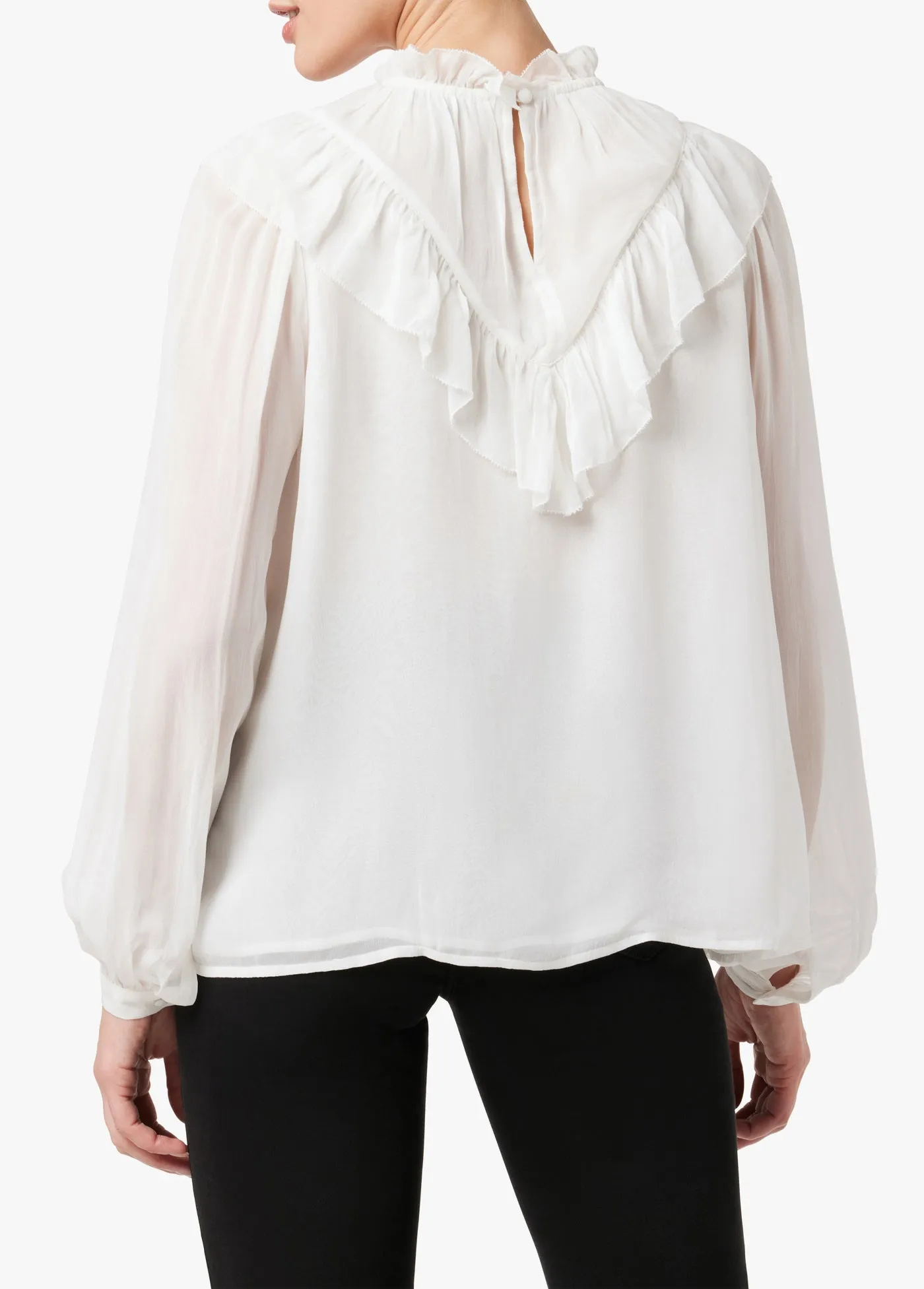 BAILEY RUFFLE BLOUSE sold by Joe's Jeans product image thumbnail 3