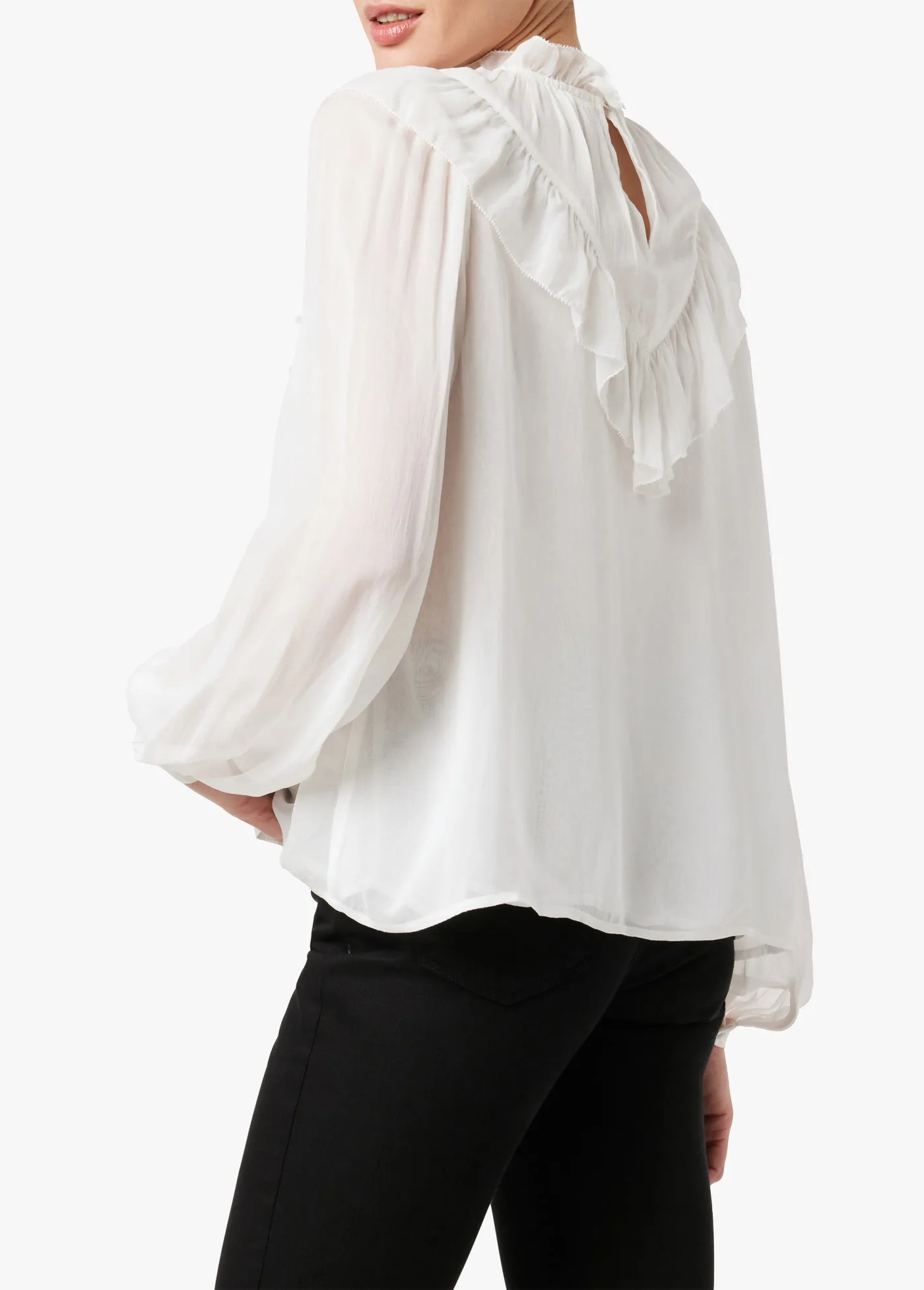 BAILEY RUFFLE BLOUSE sold by Joe's Jeans product image thumbnail 2