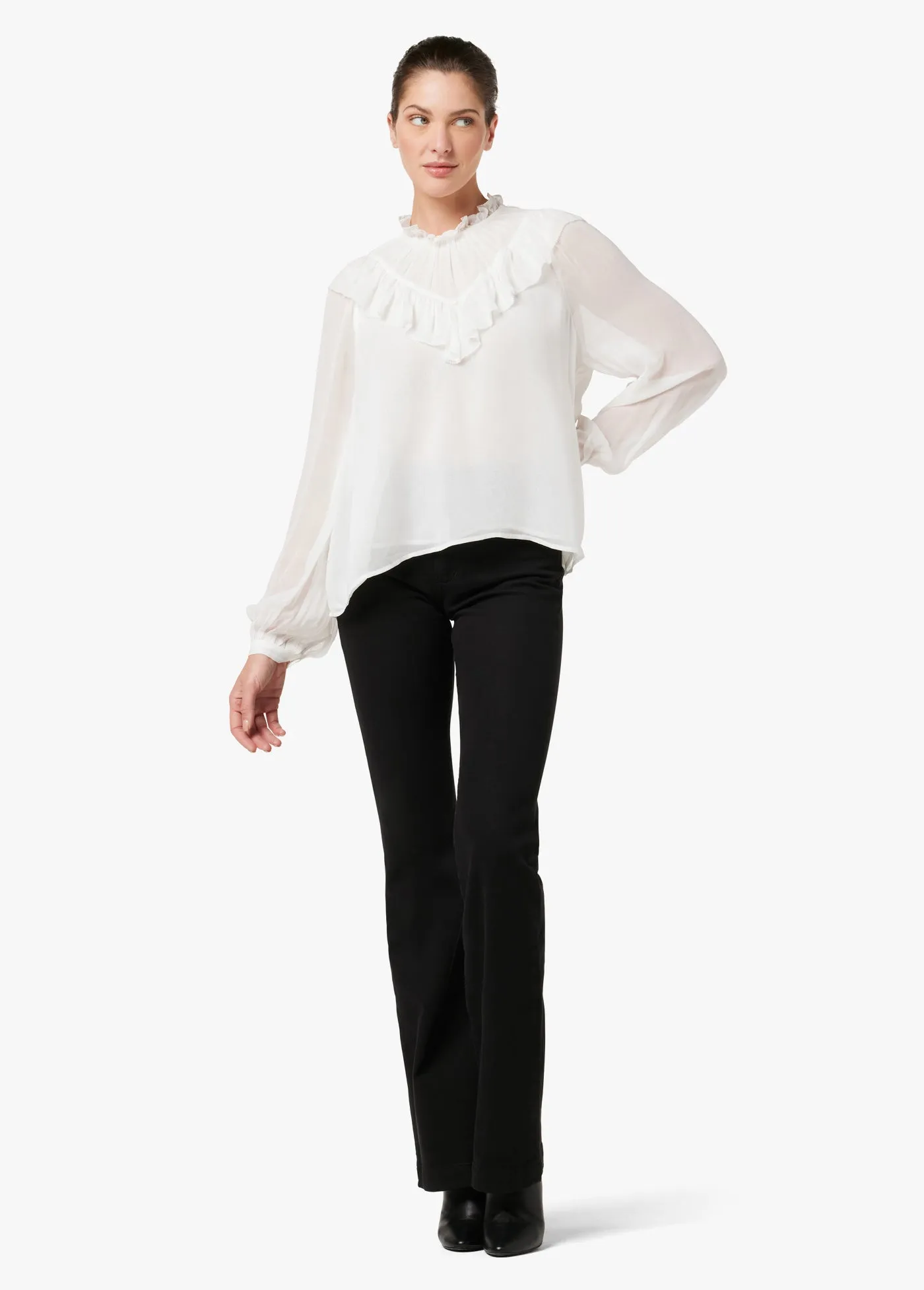 BAILEY RUFFLE BLOUSE sold by Joe's Jeans product image thumbnail 5