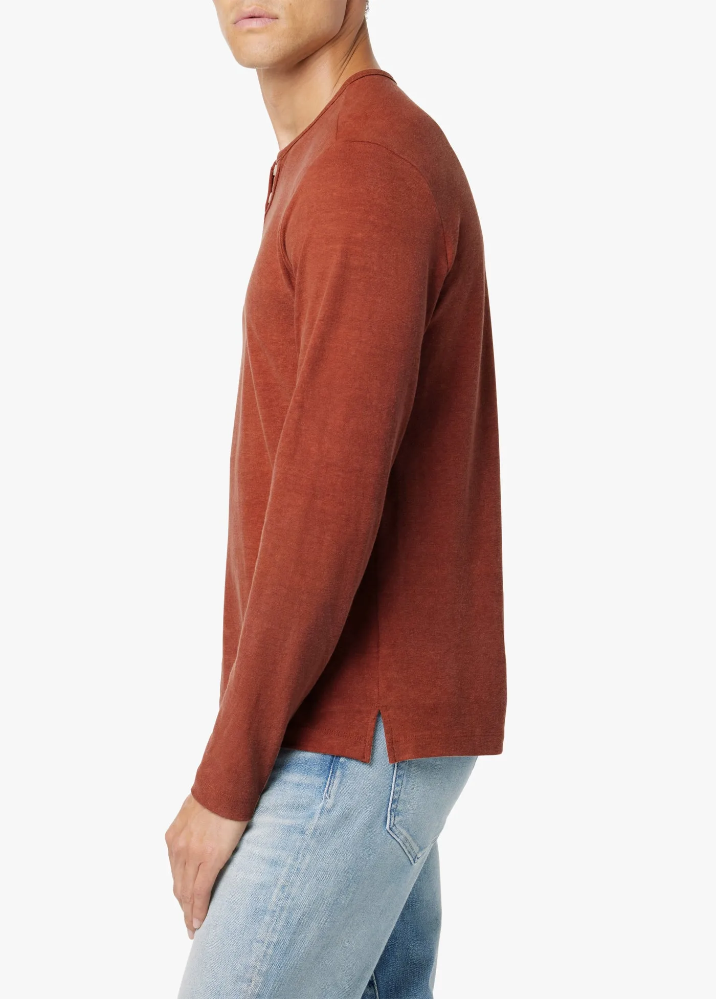WINTZ L/S HEMP HENLEY sold by Joe's Jeans product image thumbnail 2
