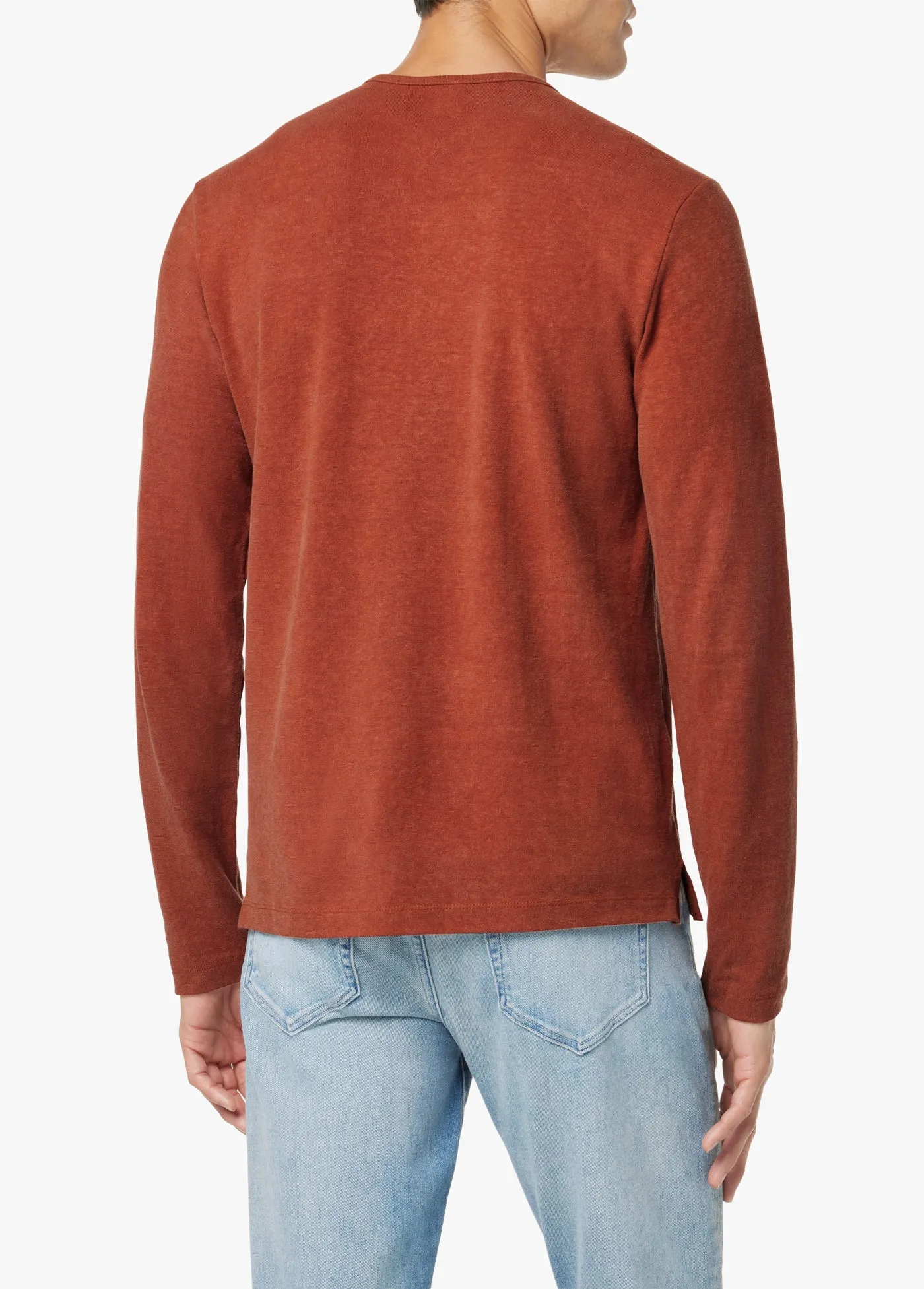 WINTZ L/S HEMP HENLEY sold by Joe's Jeans product image thumbnail 3