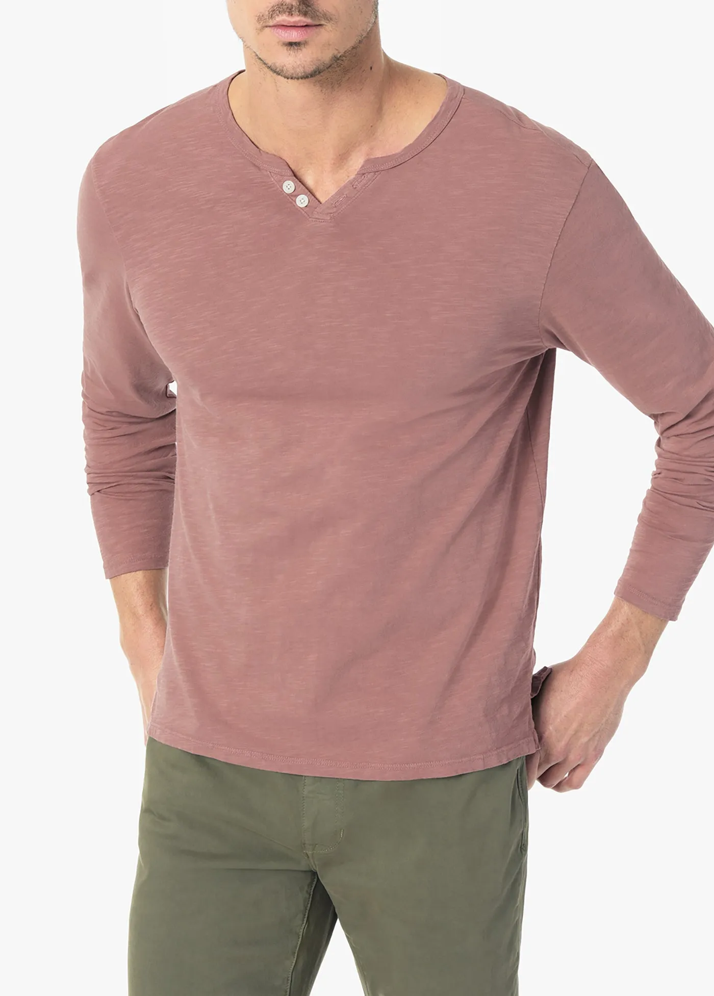 WINTZ L/S HENLEY sold by Joe's Jeans