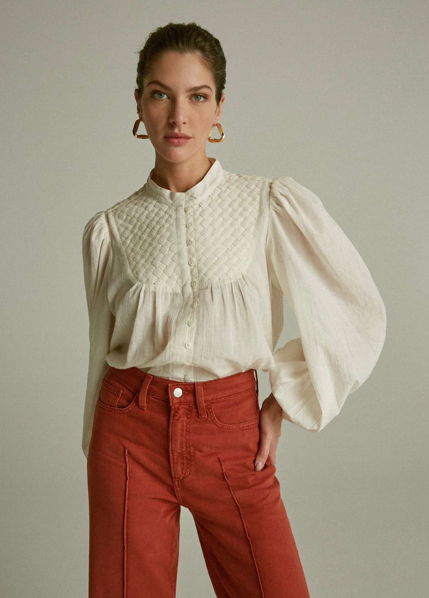 IRINA VOILE BLOUSE sold by Joe's Jeans product image thumbnail 2