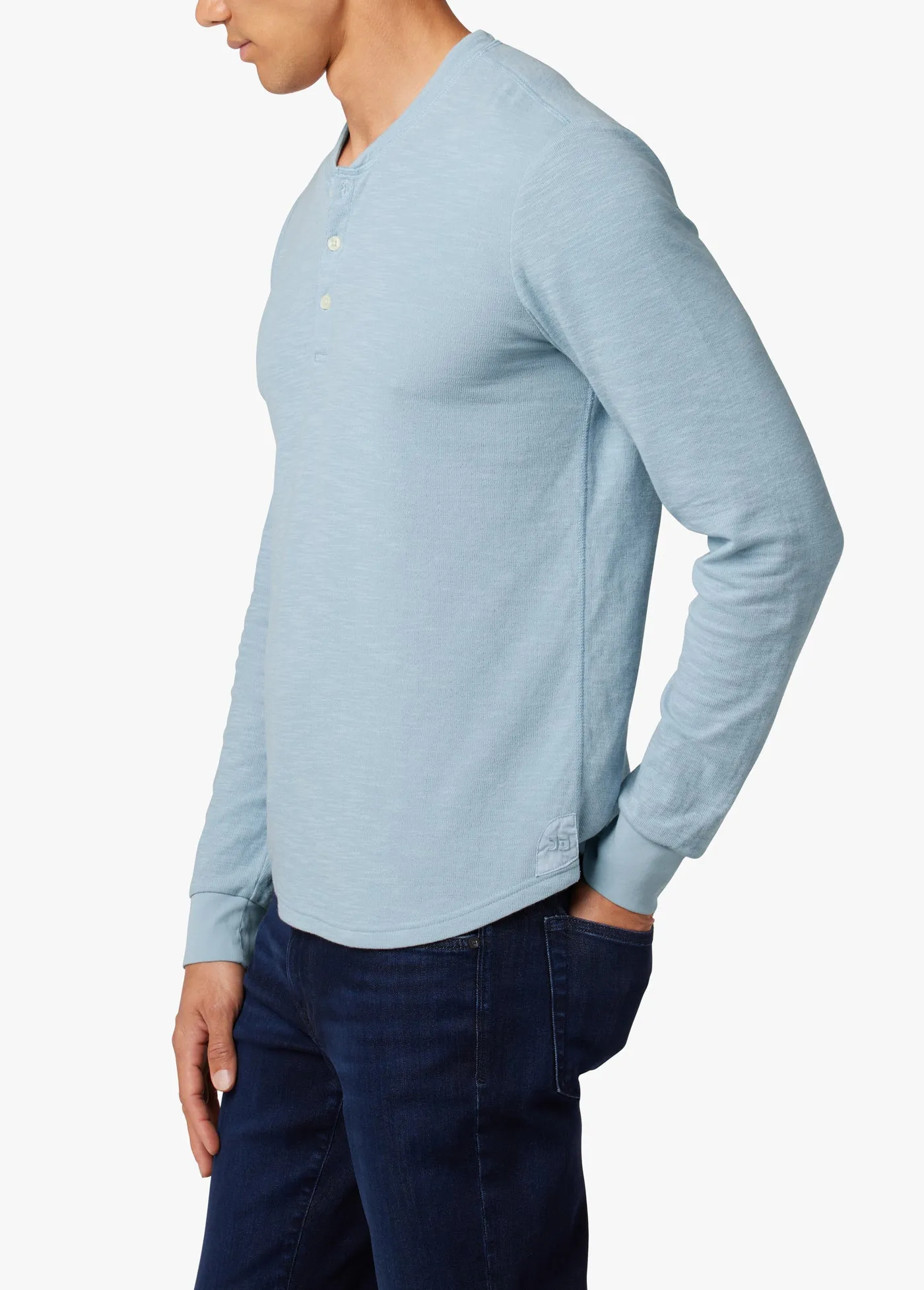 ESSENTIAL DOUBLEFACED THERMAL HENLEY sold by Joe's Jeans product image thumbnail 2