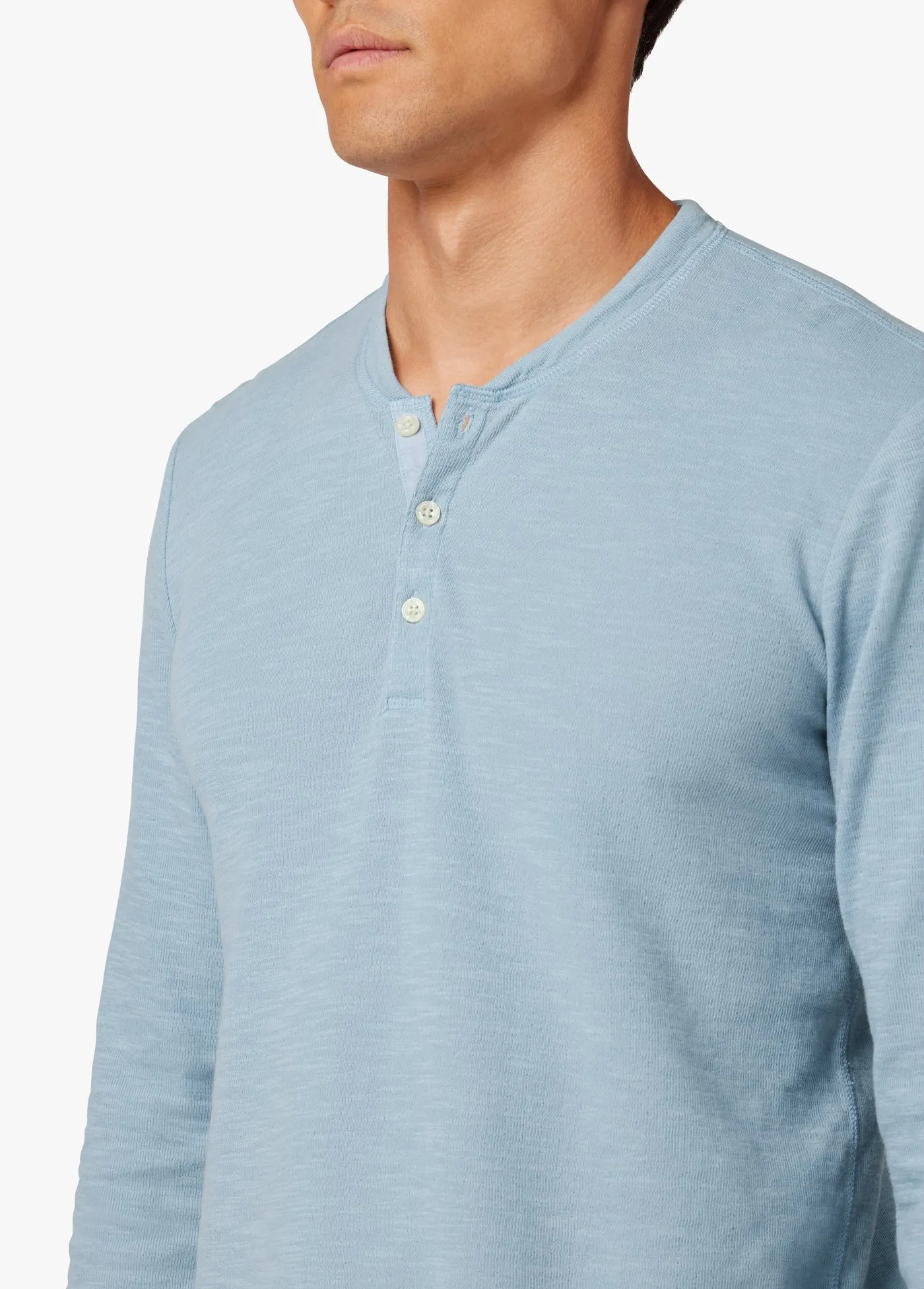 ESSENTIAL DOUBLEFACED THERMAL HENLEY sold by Joe's Jeans product image thumbnail 4