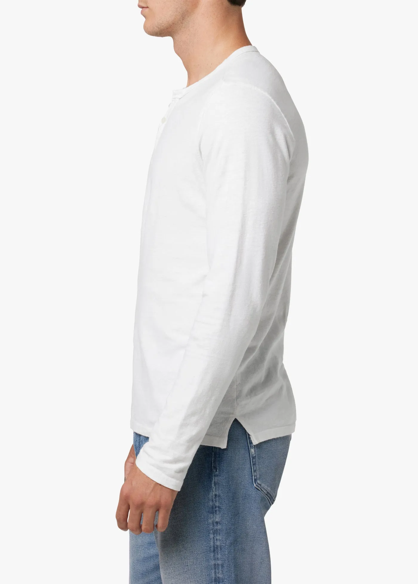 WINTZ L/S HEMP HENLEY sold by Joe's Jeans product image thumbnail 2