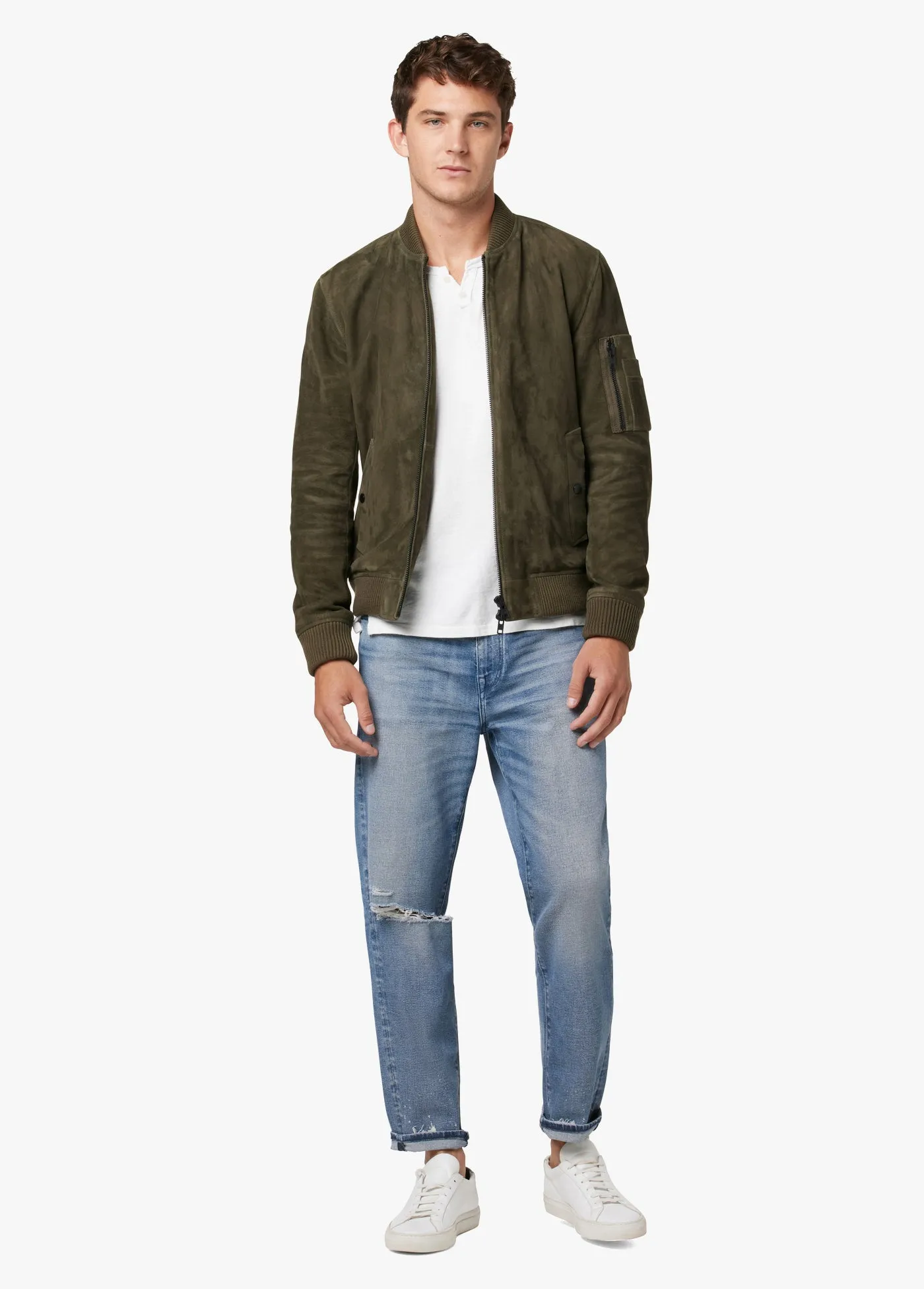 WINTZ L/S HEMP HENLEY sold by Joe's Jeans product image thumbnail 5