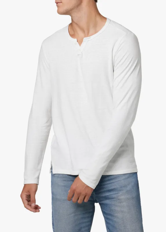 WINTZ L/S HEMP HENLEY made by Joe's Jeans
