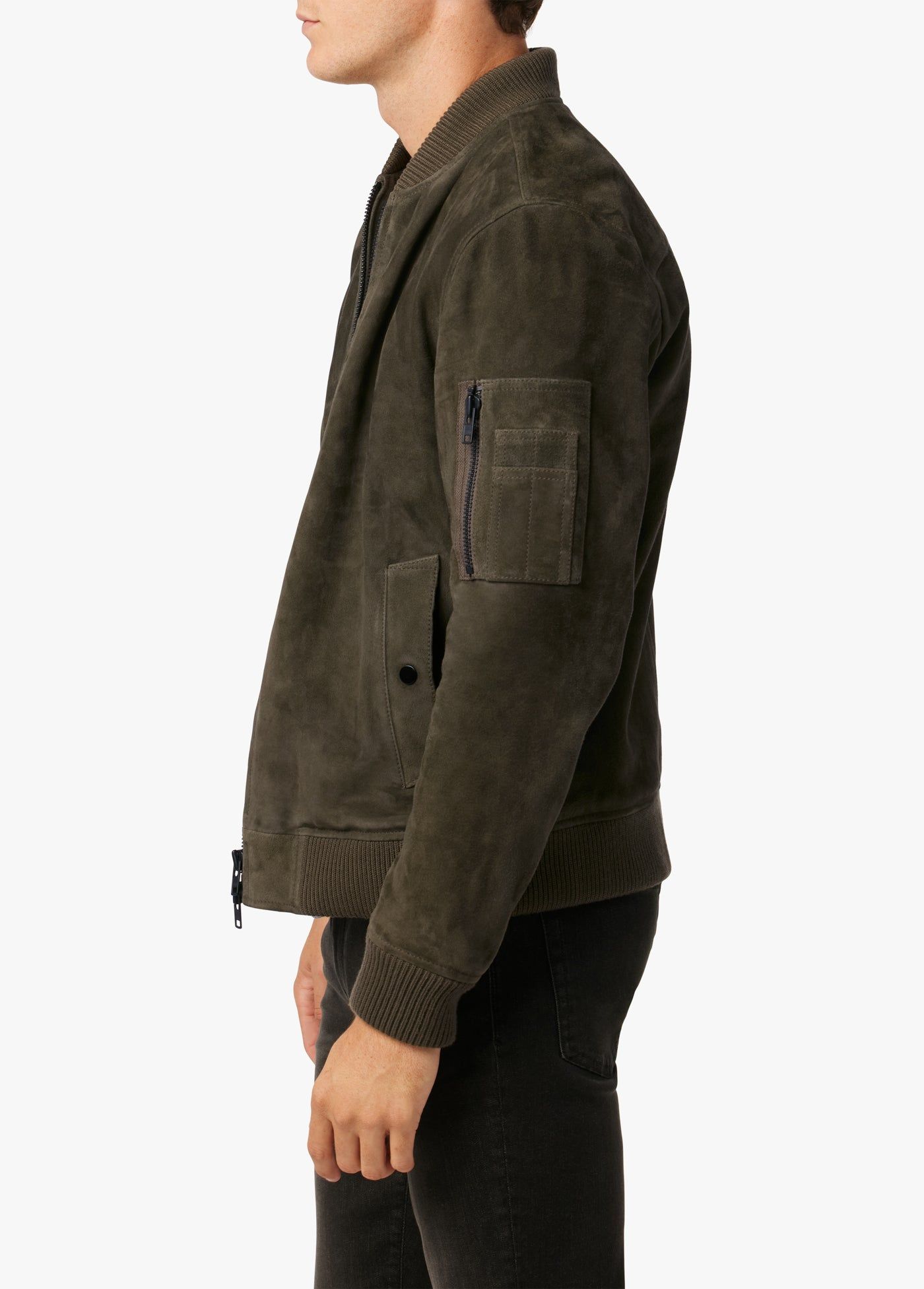 DANTE SUEDE BOMBER sold by Joe's Jeans product image thumbnail 2
