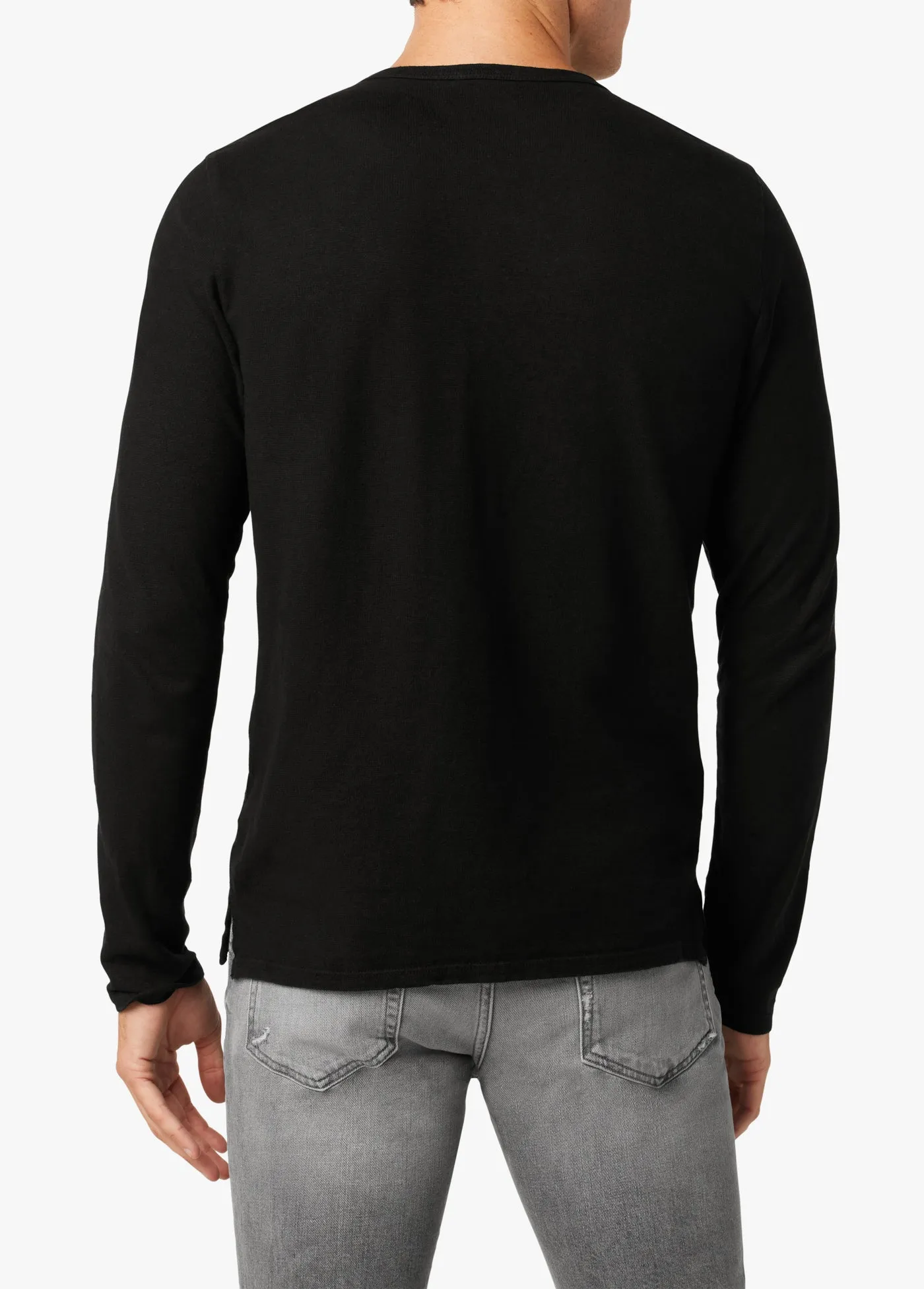 WINTZ L/S HEMP HENLEY sold by Joe's Jeans product image thumbnail 3