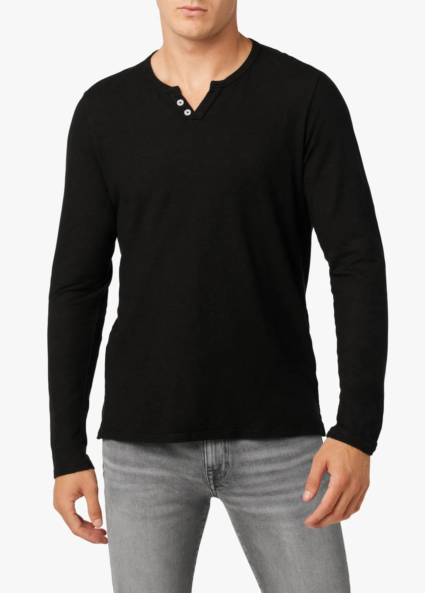 WINTZ L/S HEMP HENLEY sold by Joe's Jeans