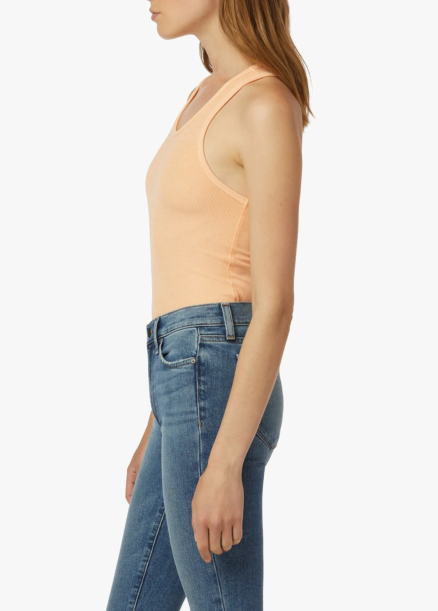 LOLLY RIB TANK sold by Joe's Jeans product image thumbnail 3