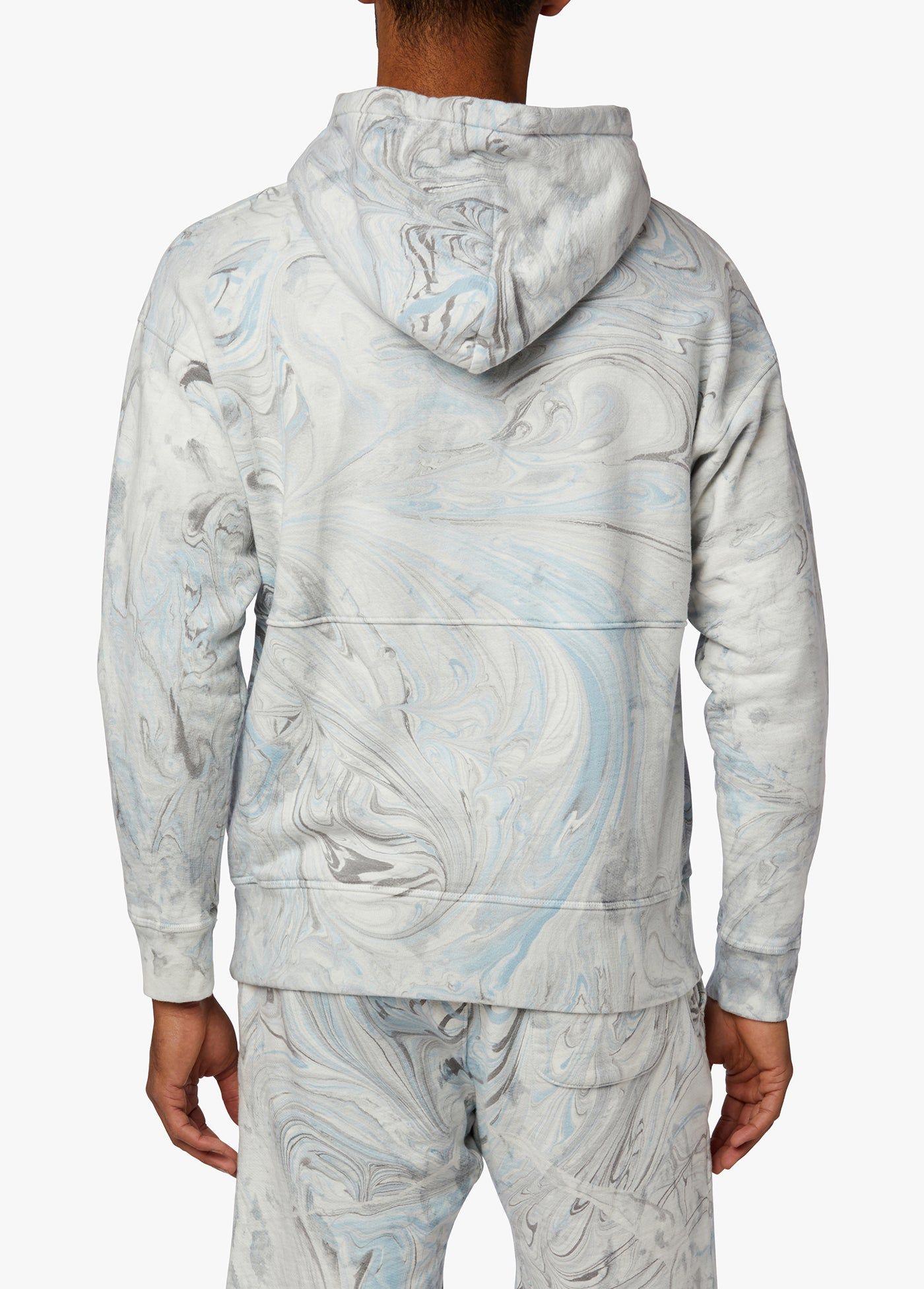 MARBLE DYE FRENCH TERRY FLEECE HOODIE sold by Joe's Jeans product image thumbnail 2