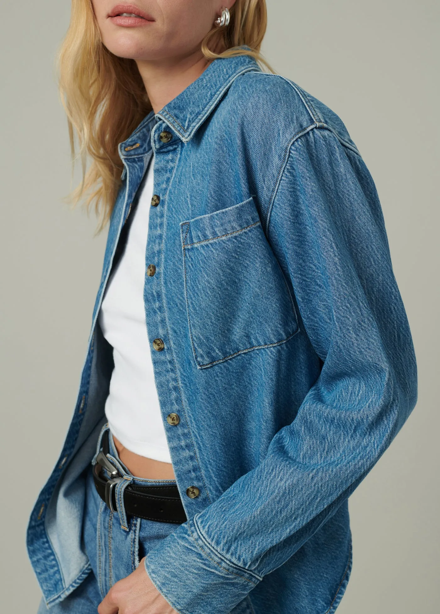 THE CLASSIC DENIM SHIRT sold by Joe's Jeans product image thumbnail 4