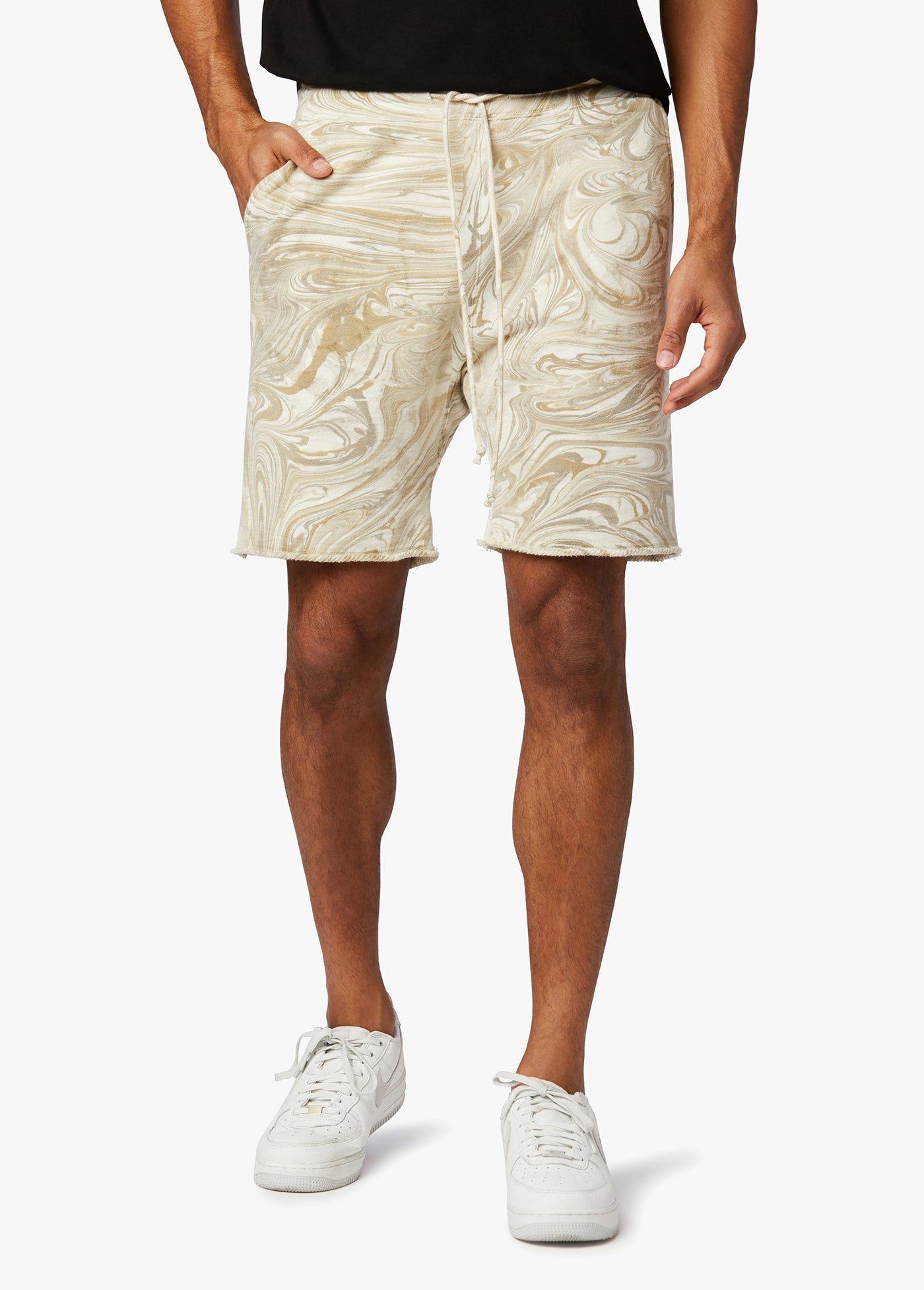 MARBLE DYE FRENCH TERRY FLEECE SHORT sold by Joe's Jeans