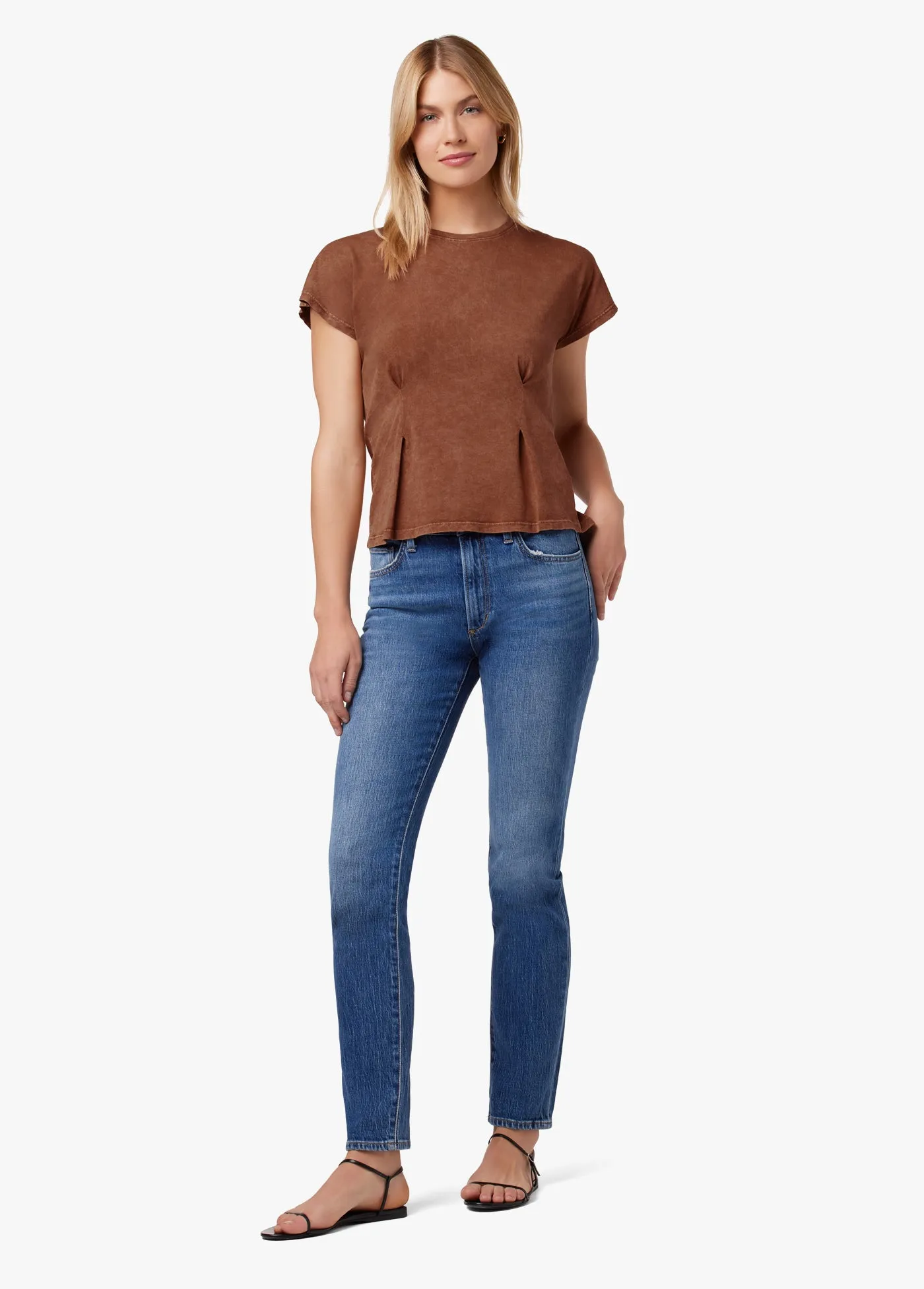 RORY TUCKED TEE sold by Joe's Jeans product image thumbnail 5