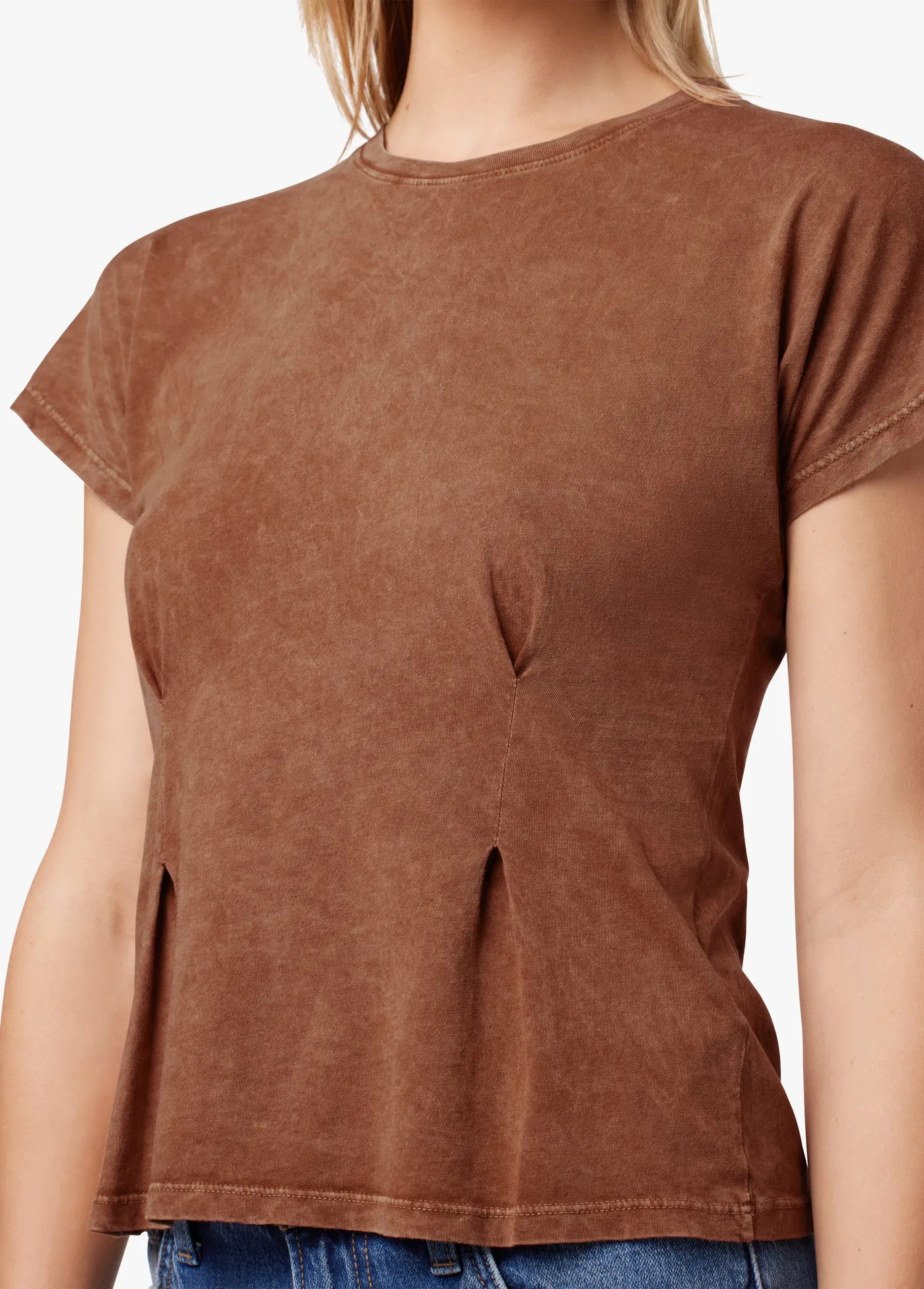 RORY TUCKED TEE sold by Joe's Jeans product image thumbnail 4