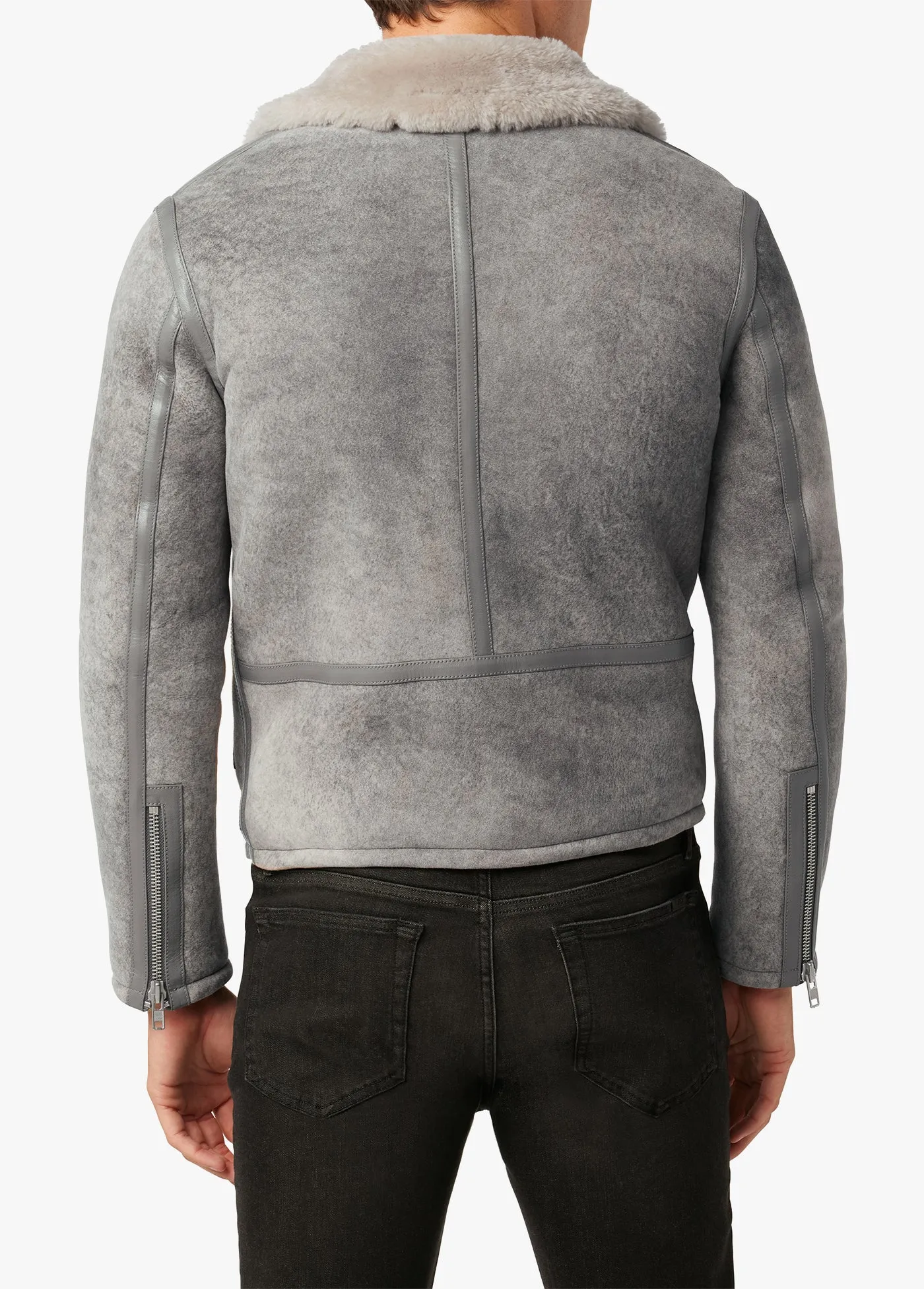 SUEDE AVIATOR JACKET sold by Joe's Jeans product image thumbnail 3