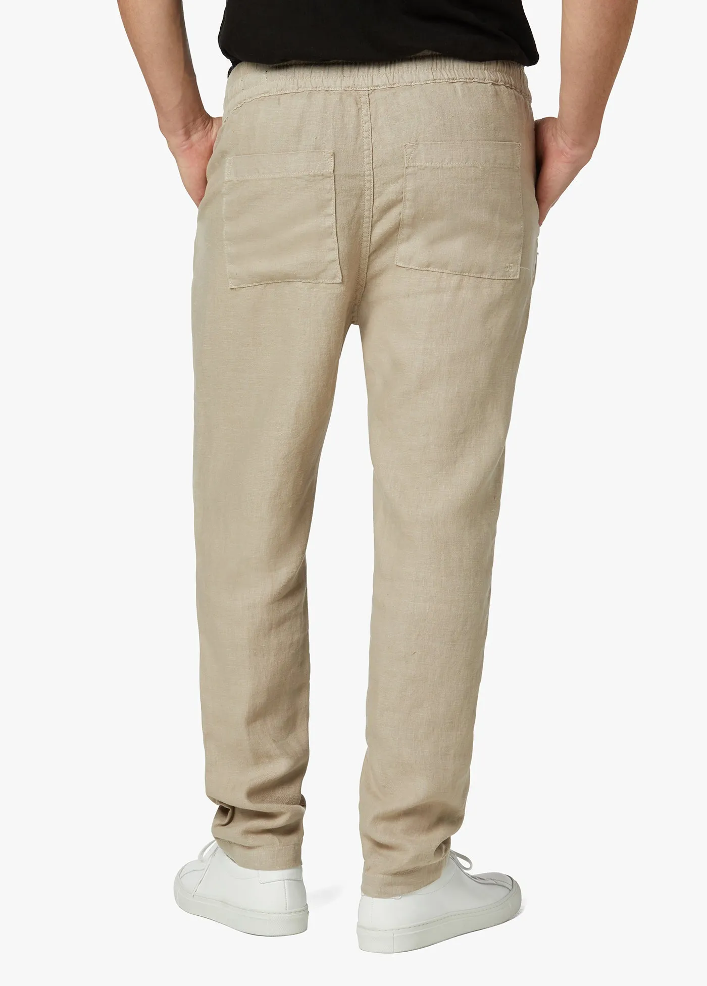 LINEN DRAWSTRING TROUSERS sold by Joe's Jeans product image thumbnail 3