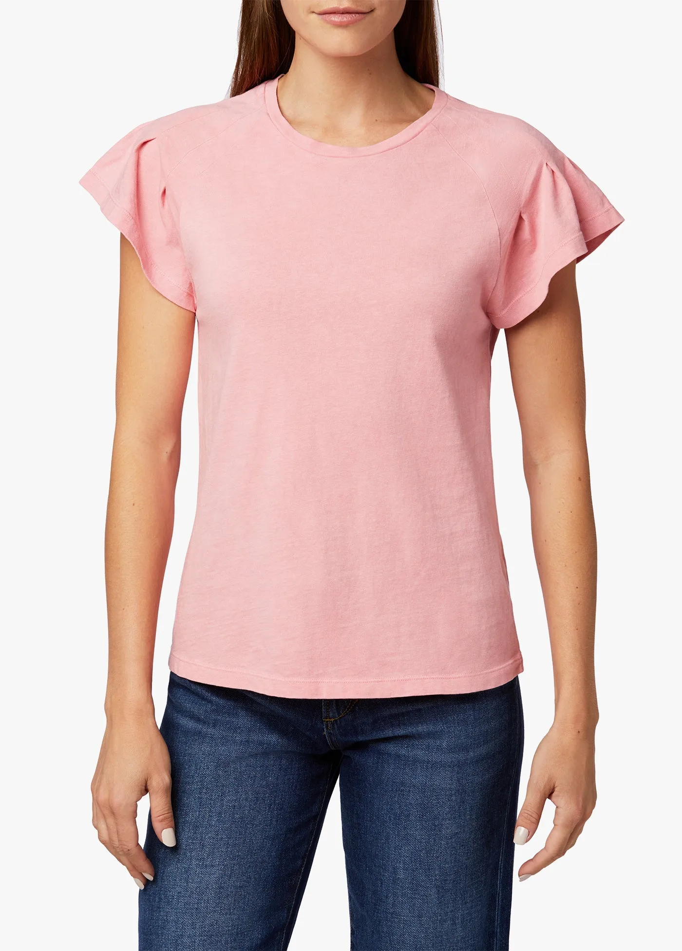 TRUDIE RAGLAN FLUTTER TEE sold by Joe's Jeans