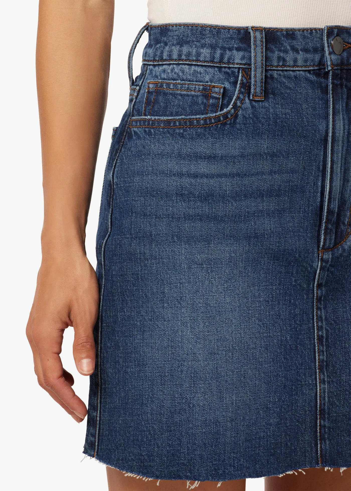 HIGH RISE MINI SKIRT sold by Joe's Jeans product image thumbnail 4