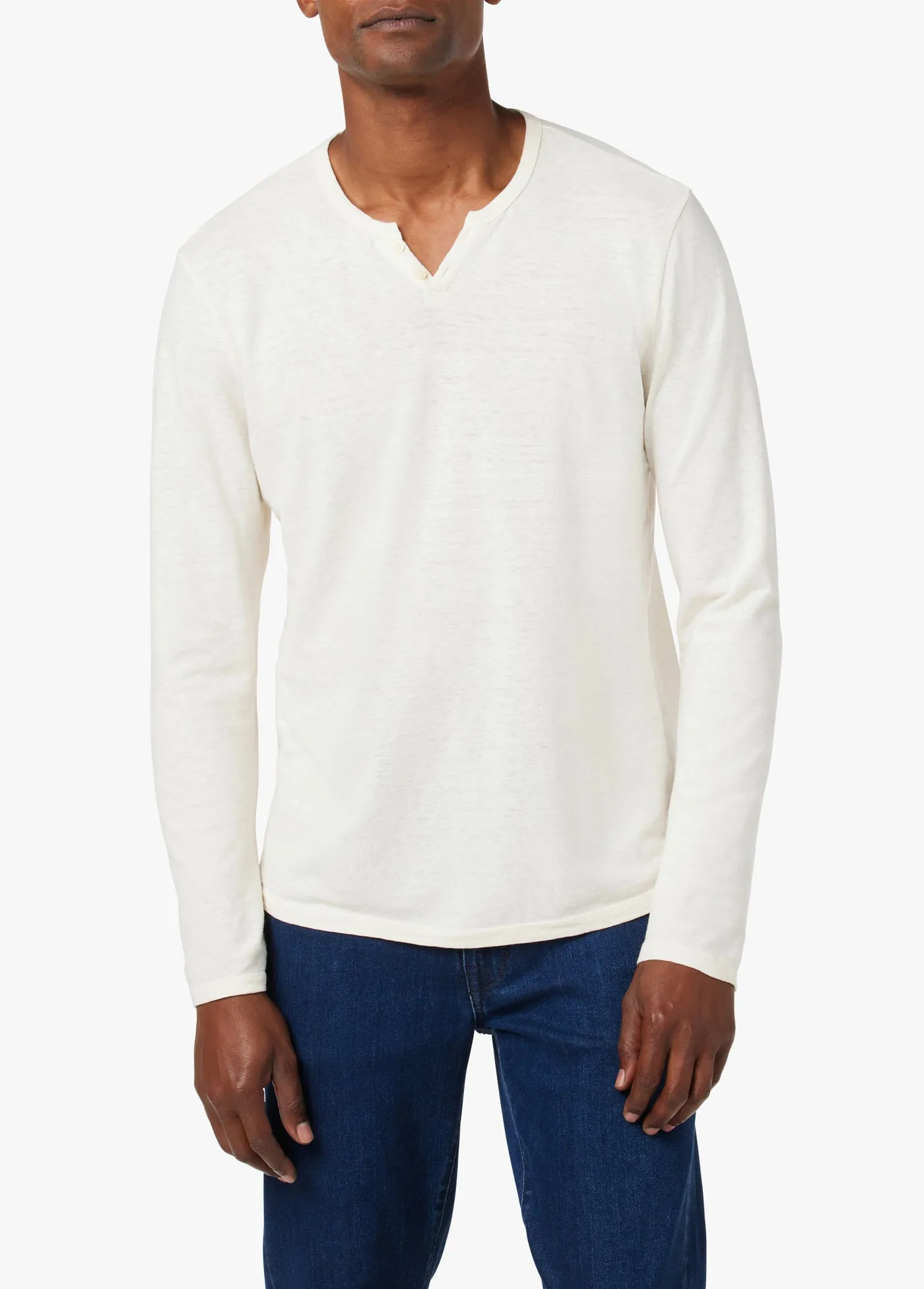 WINTZ L/S HEMP HENLEY sold by Joe's Jeans