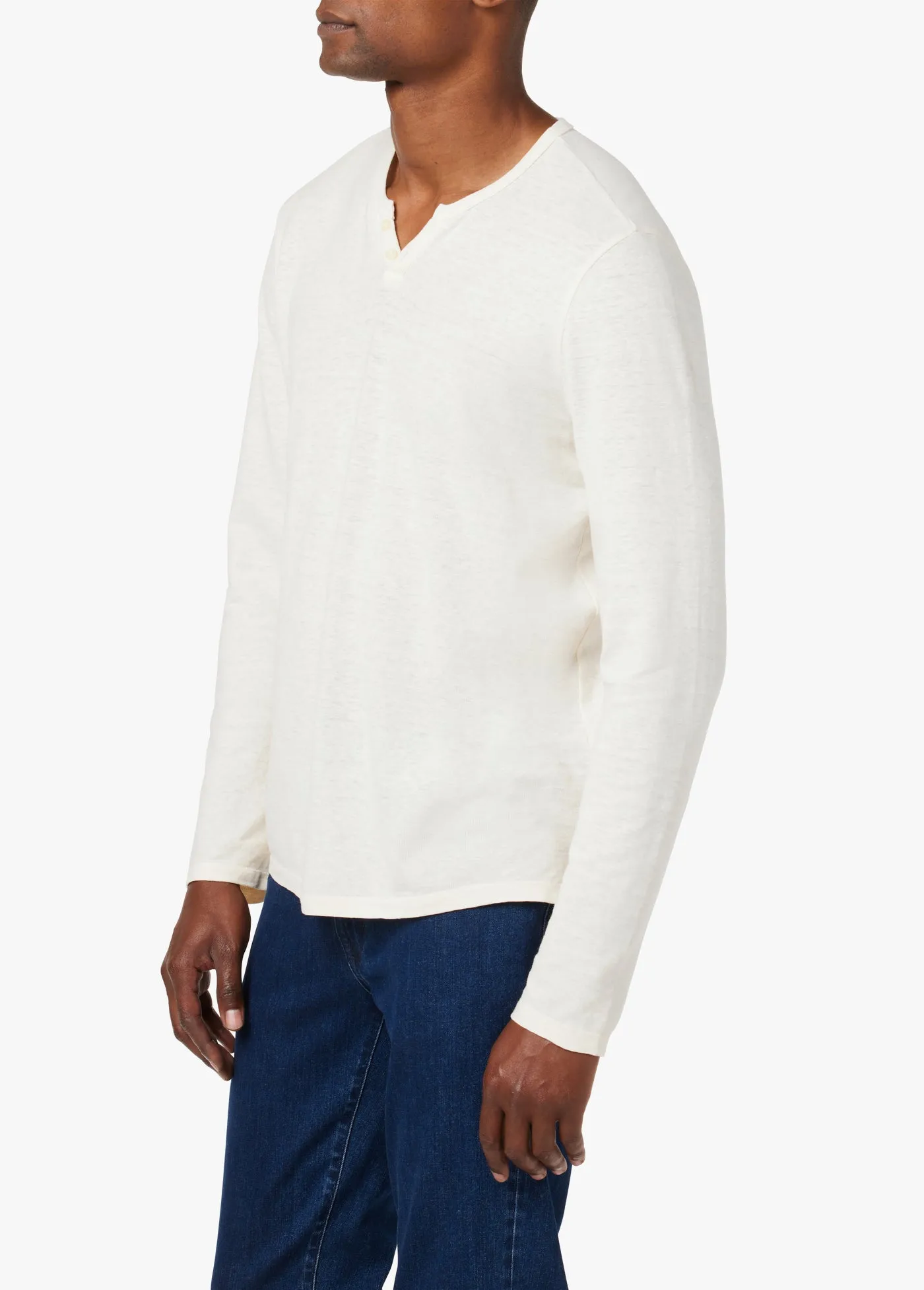 WINTZ L/S HEMP HENLEY sold by Joe's Jeans product image thumbnail 2