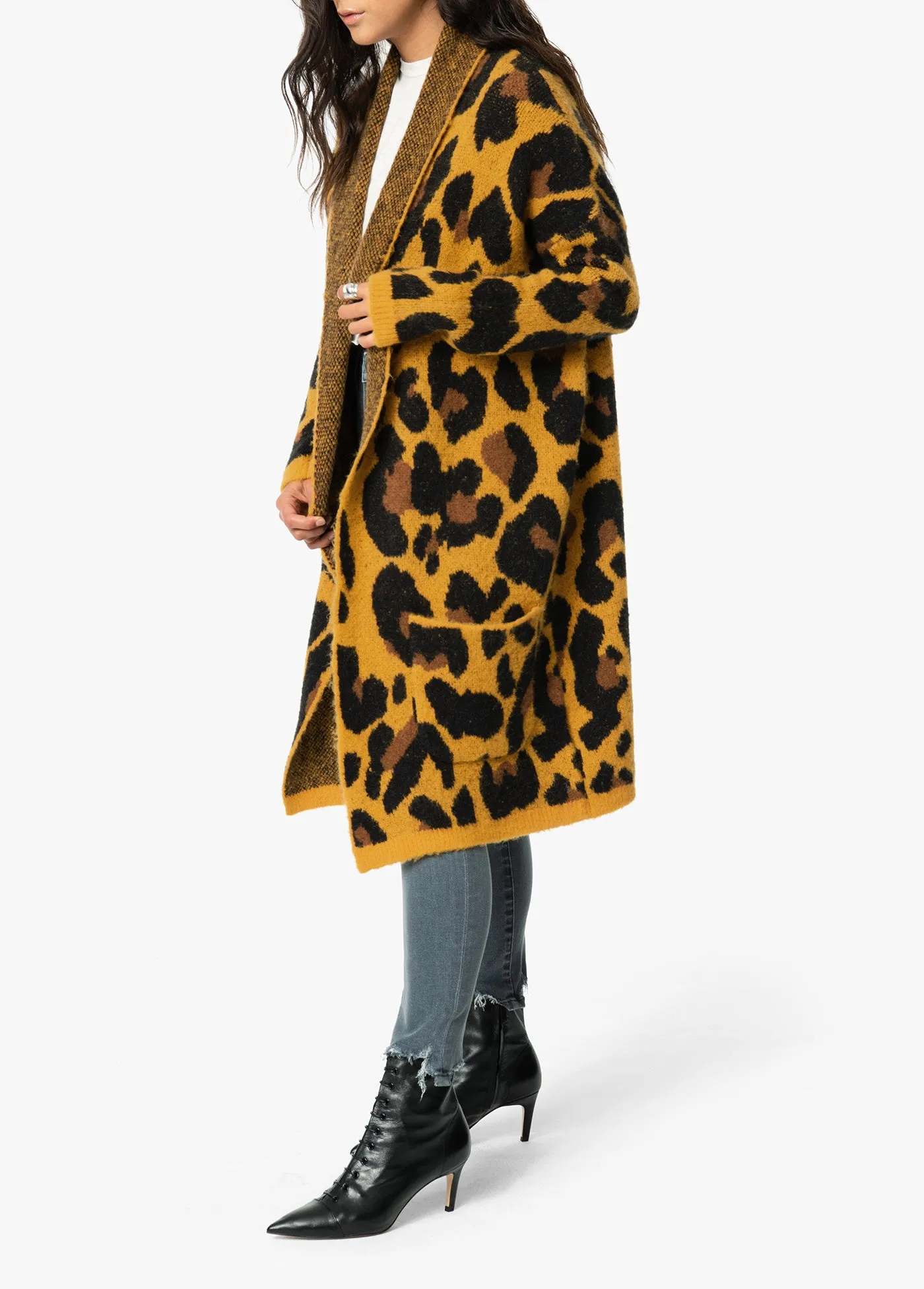 LEOPARD CARDIGAN sold by Joe's Jeans product image thumbnail 2