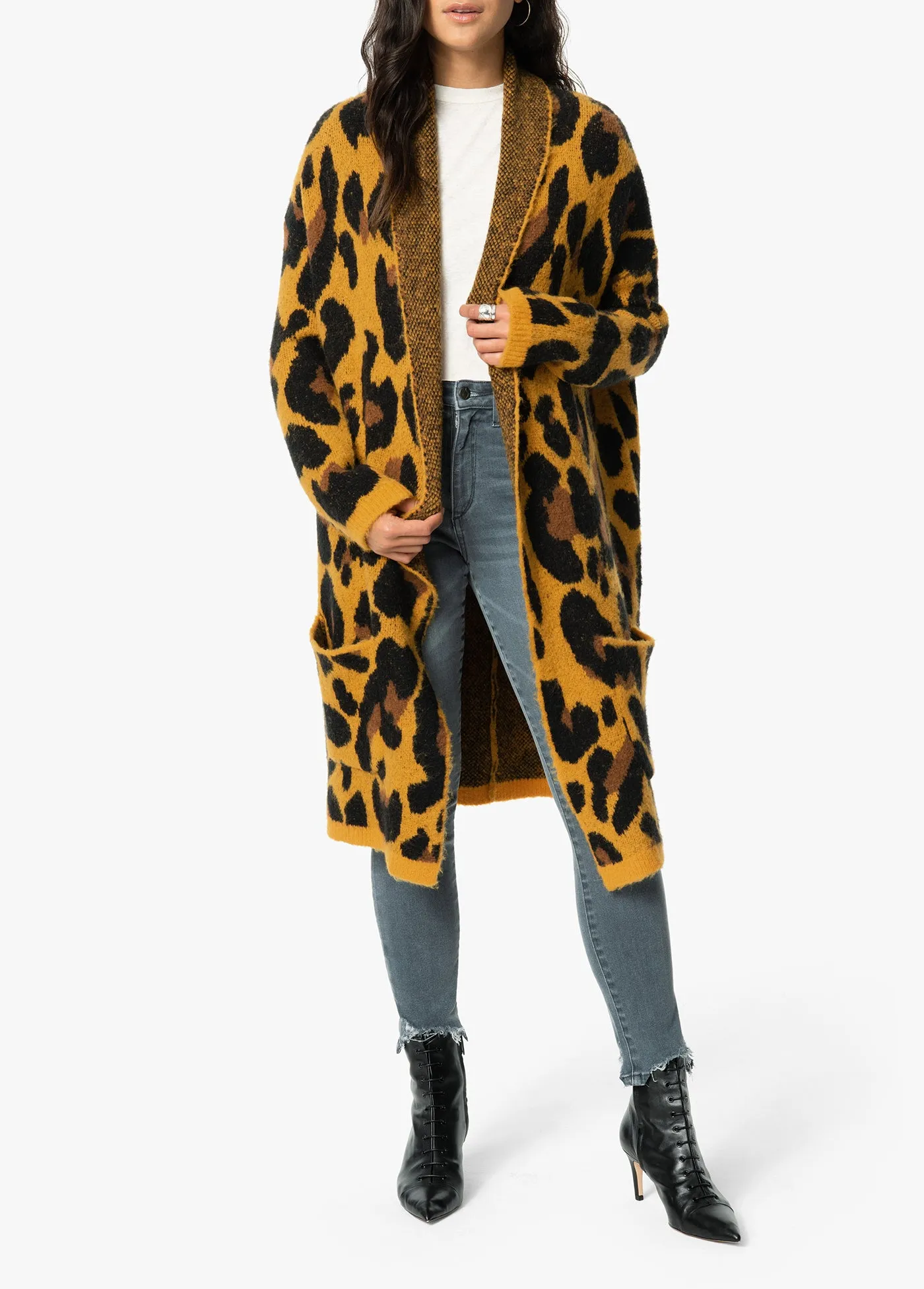 LEOPARD CARDIGAN sold by Joe's Jeans