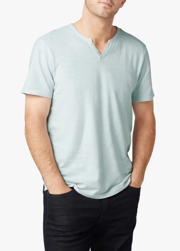 WINTZ S/S HEMP HENLEY made by Joe's Jeans