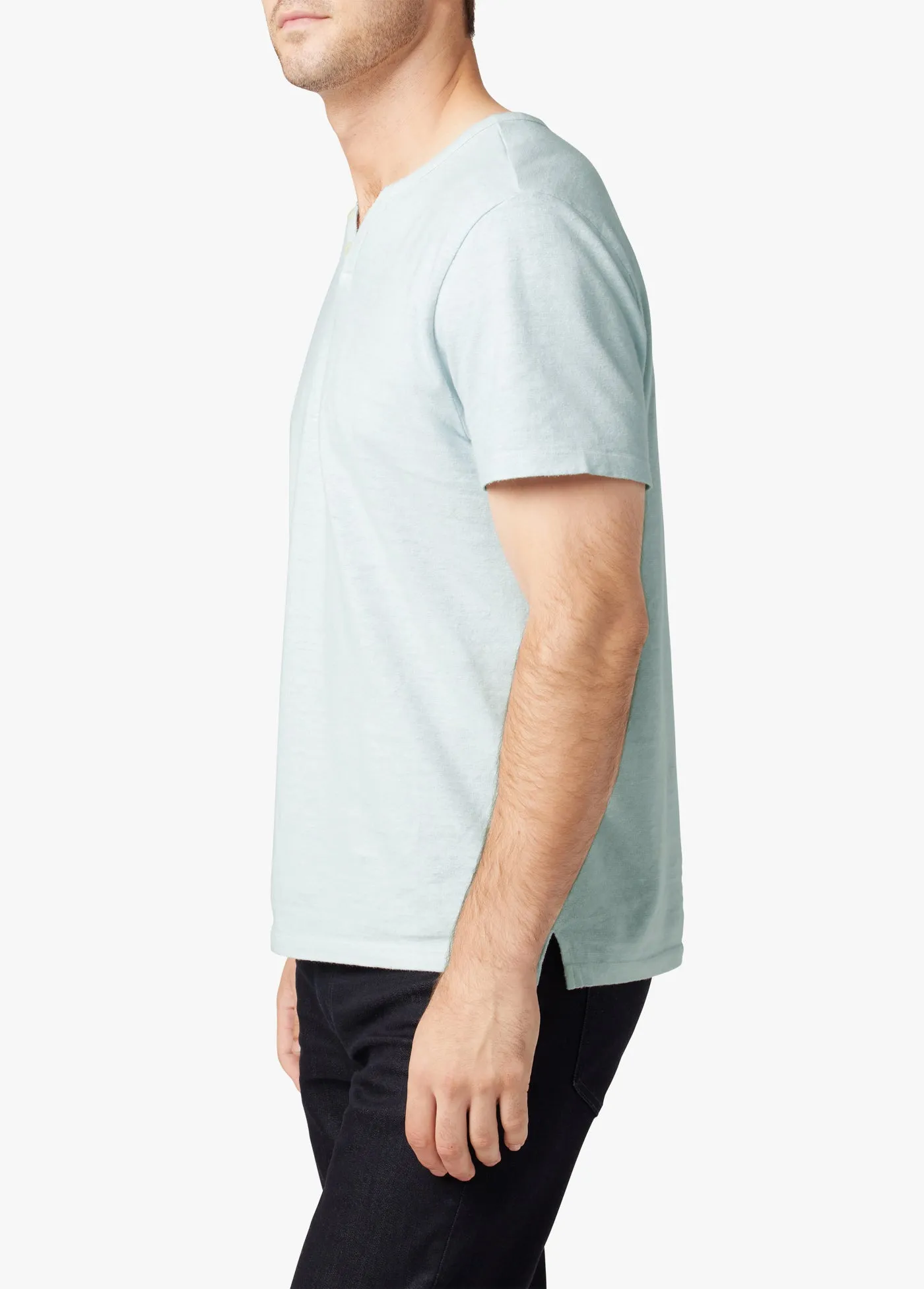 WINTZ S/S HEMP HENLEY sold by Joe's Jeans product image thumbnail 2