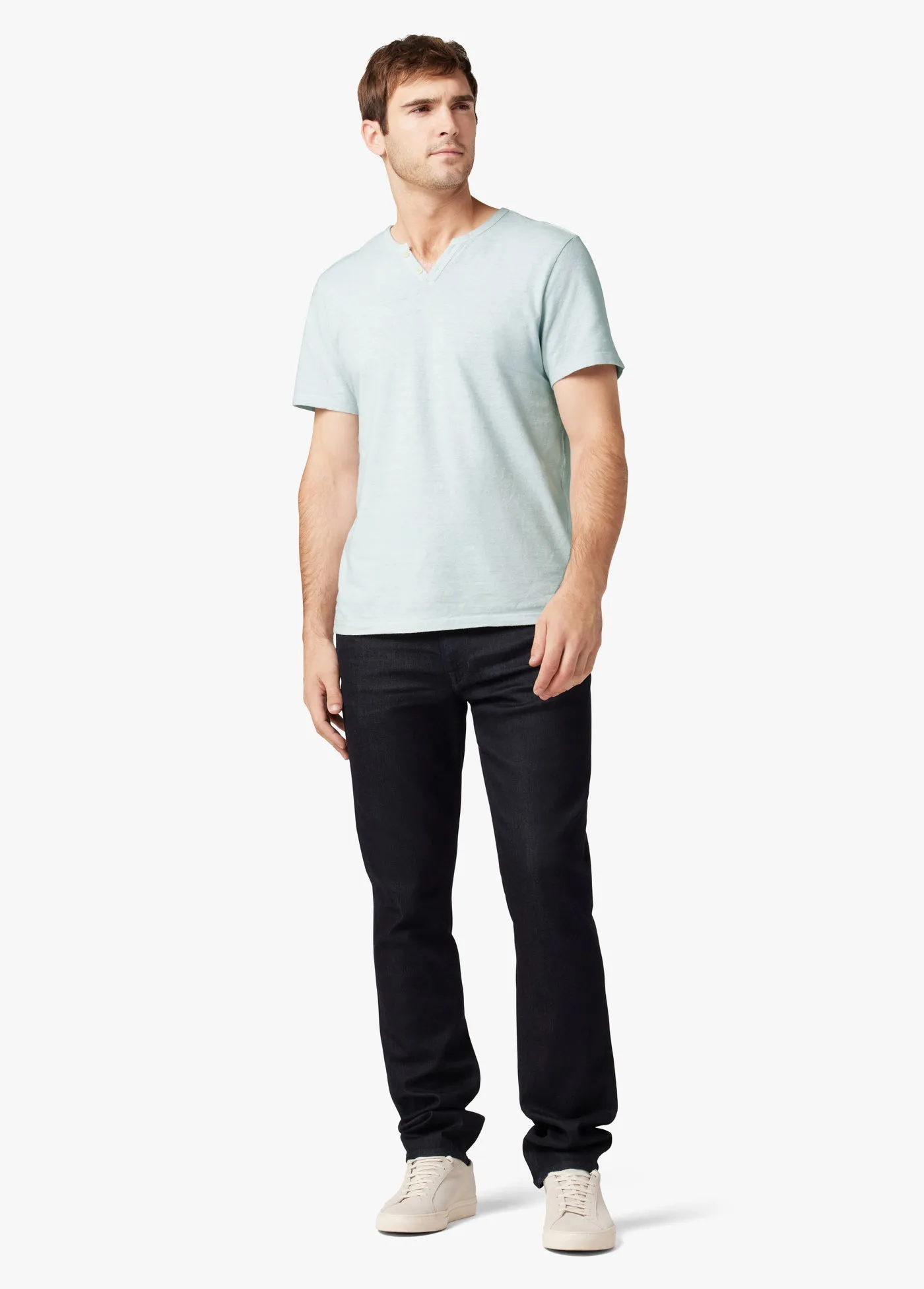 WINTZ S/S HEMP HENLEY sold by Joe's Jeans product image thumbnail 5