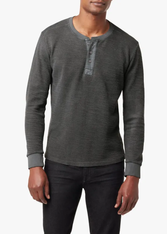 TATE WAFFLE HENLEY sold by Joe's Jeans