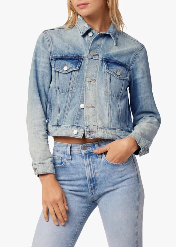 THE JOEY SHRUNKEN DENIM JACKET sold by Joe's Jeans