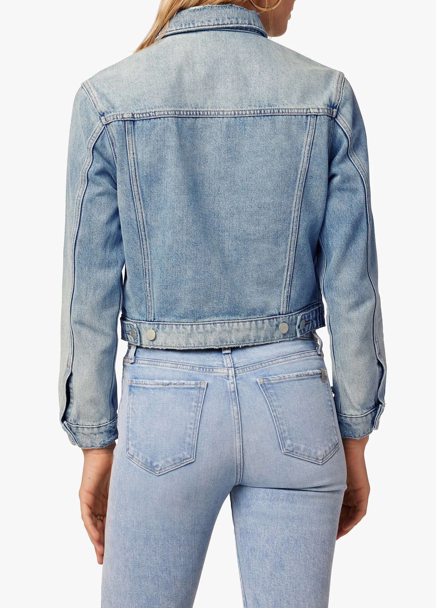 THE JOEY SHRUNKEN DENIM JACKET sold by Joe's Jeans product image thumbnail 3