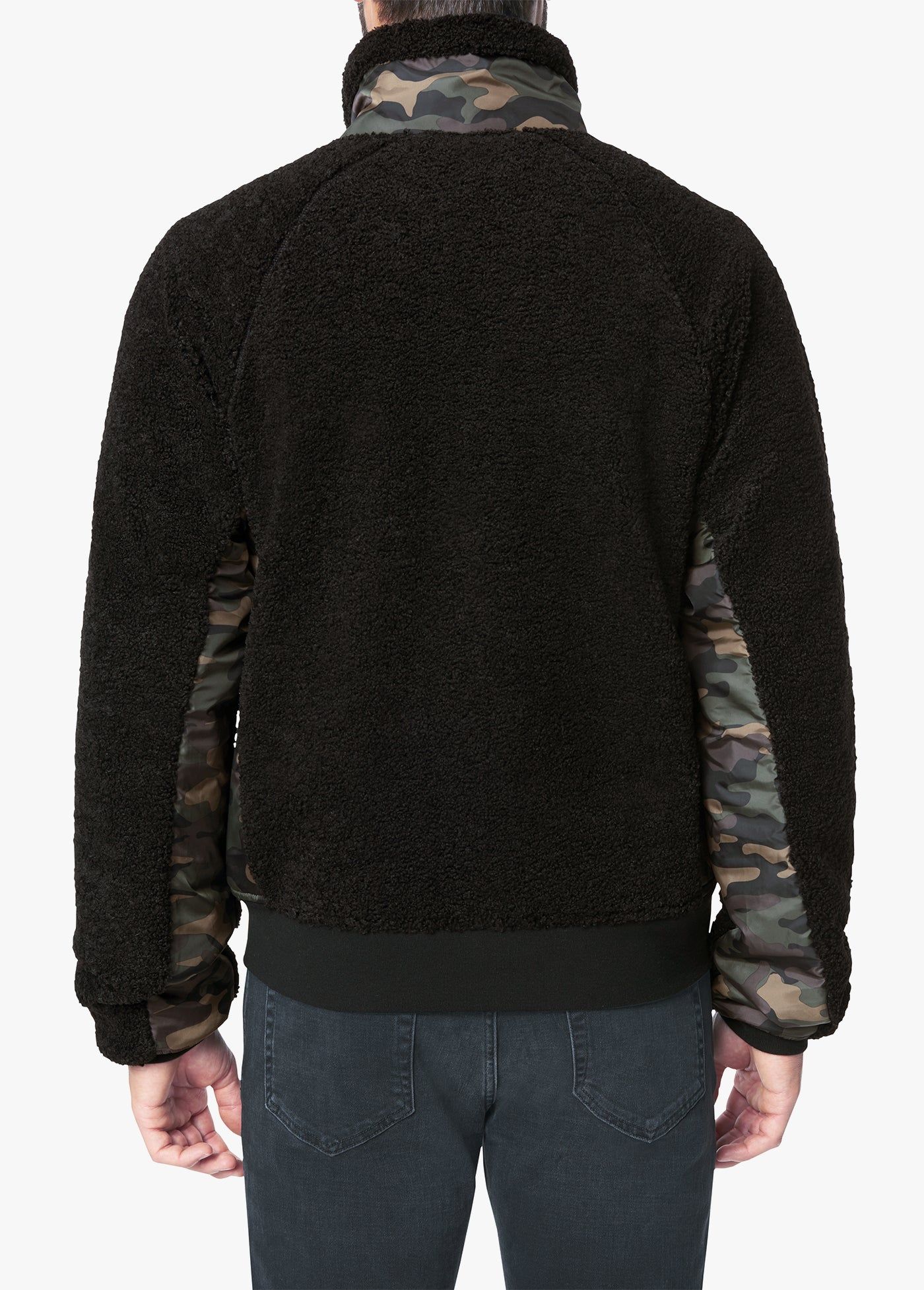 SPLICED SHERPA JACKET sold by Joe's Jeans product image thumbnail 2