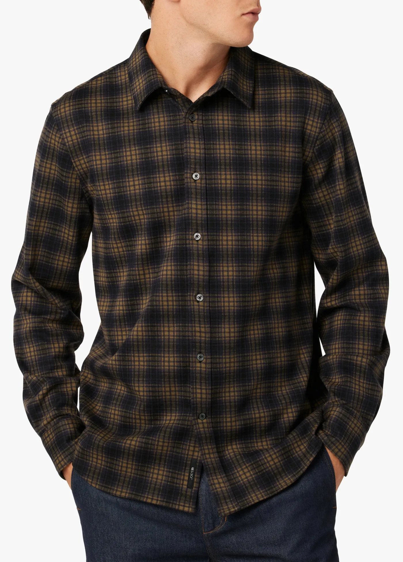 THE LOGGER KNIT SHIRT sold by Joe's Jeans