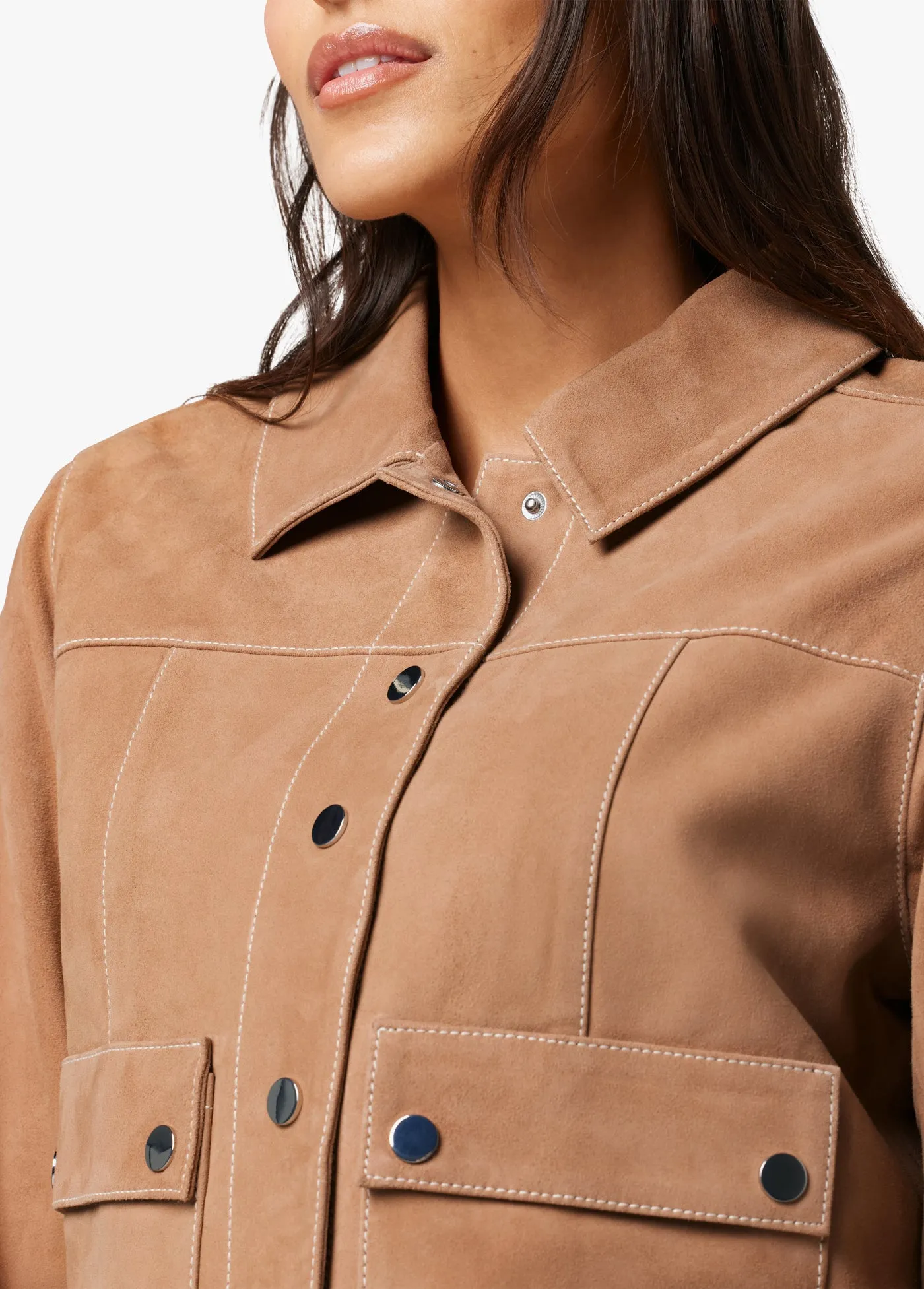 THE ROONEY SUEDE JACKET sold by Joe's Jeans product image thumbnail 4