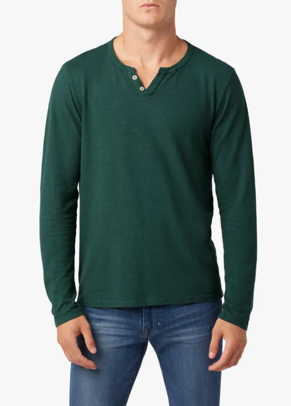 WINTZ L/S HEMP HENLEY made by Joe's Jeans