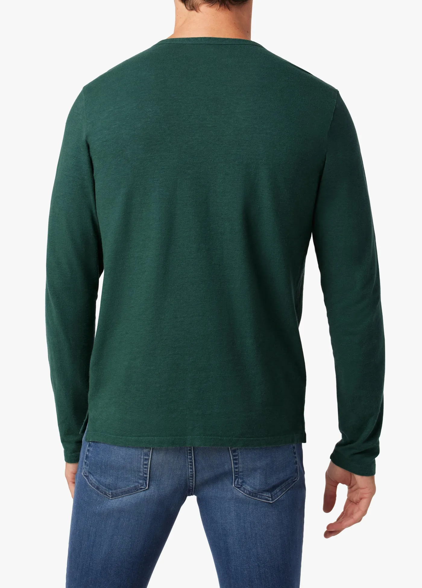 WINTZ L/S HEMP HENLEY sold by Joe's Jeans product image thumbnail 3
