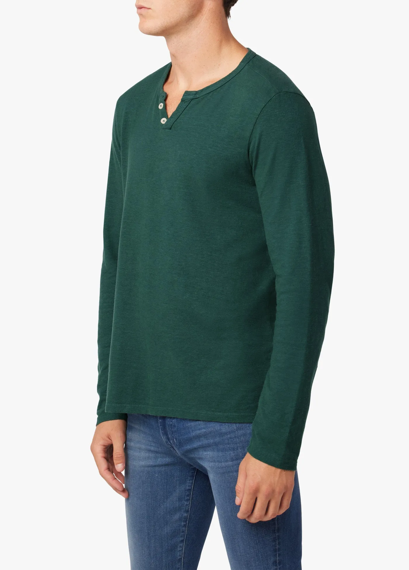 WINTZ L/S HEMP HENLEY sold by Joe's Jeans product image thumbnail 2