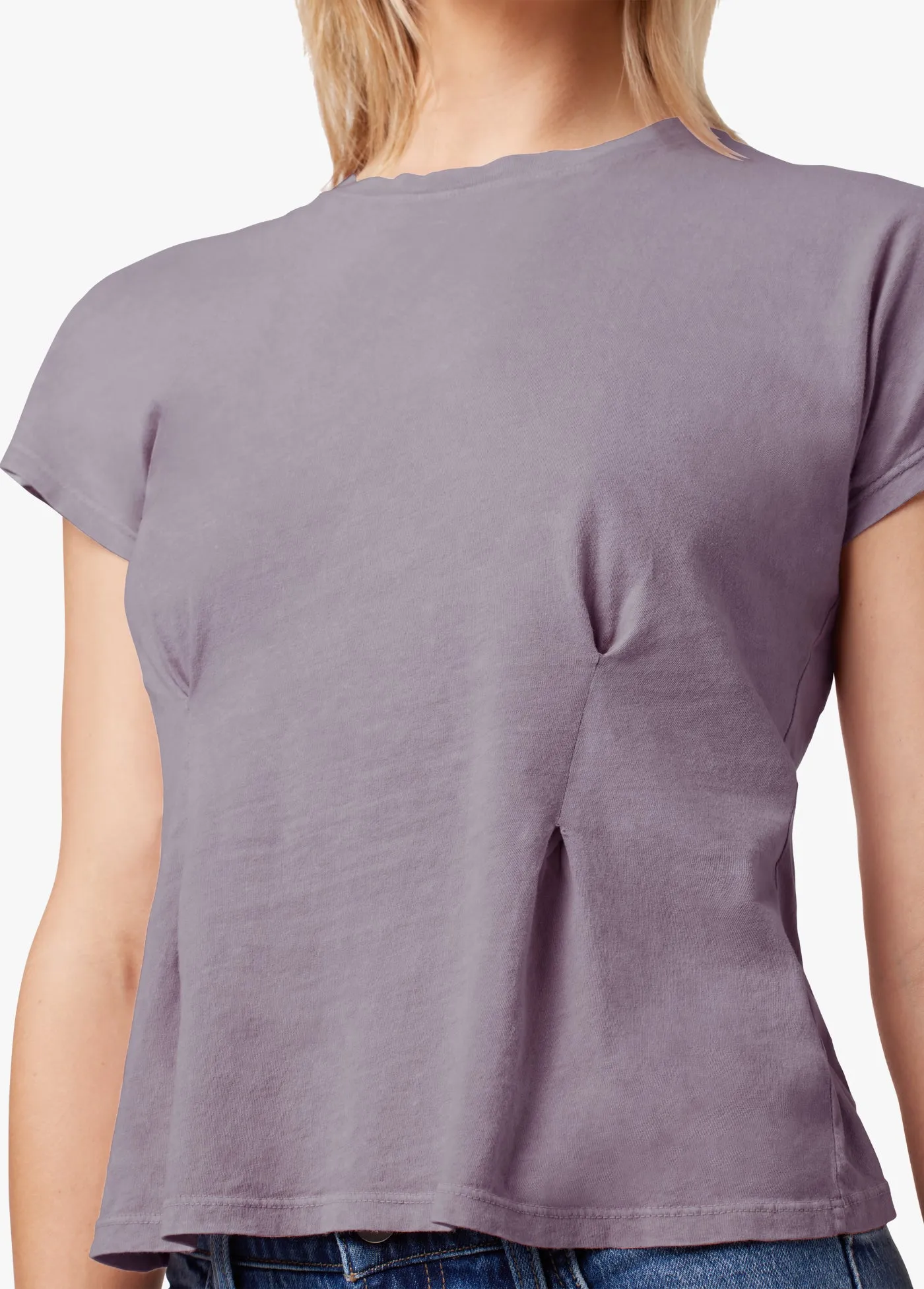 RORY TUCKED TEE sold by Joe's Jeans product image thumbnail 4