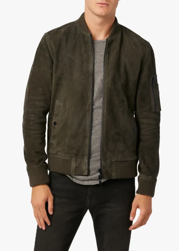 DANTE SUEDE BOMBER sold by Joe's Jeans