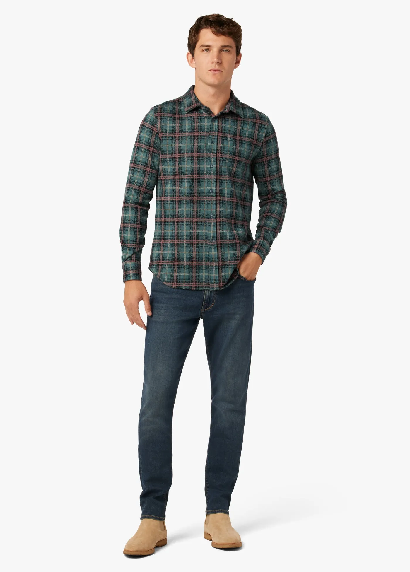 THE LOGGER KNIT SHIRT sold by Joe's Jeans product image thumbnail 5