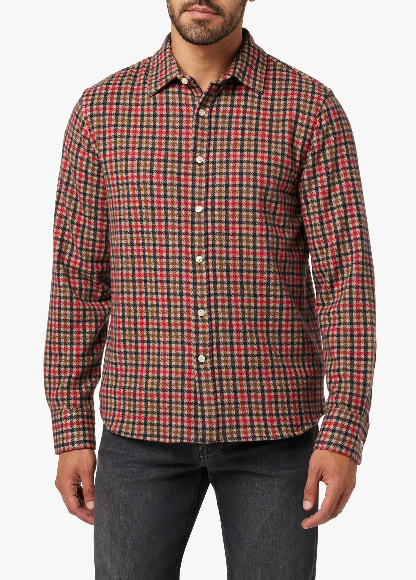 THE LOGGER KNIT SHIRT sold by Joe's Jeans