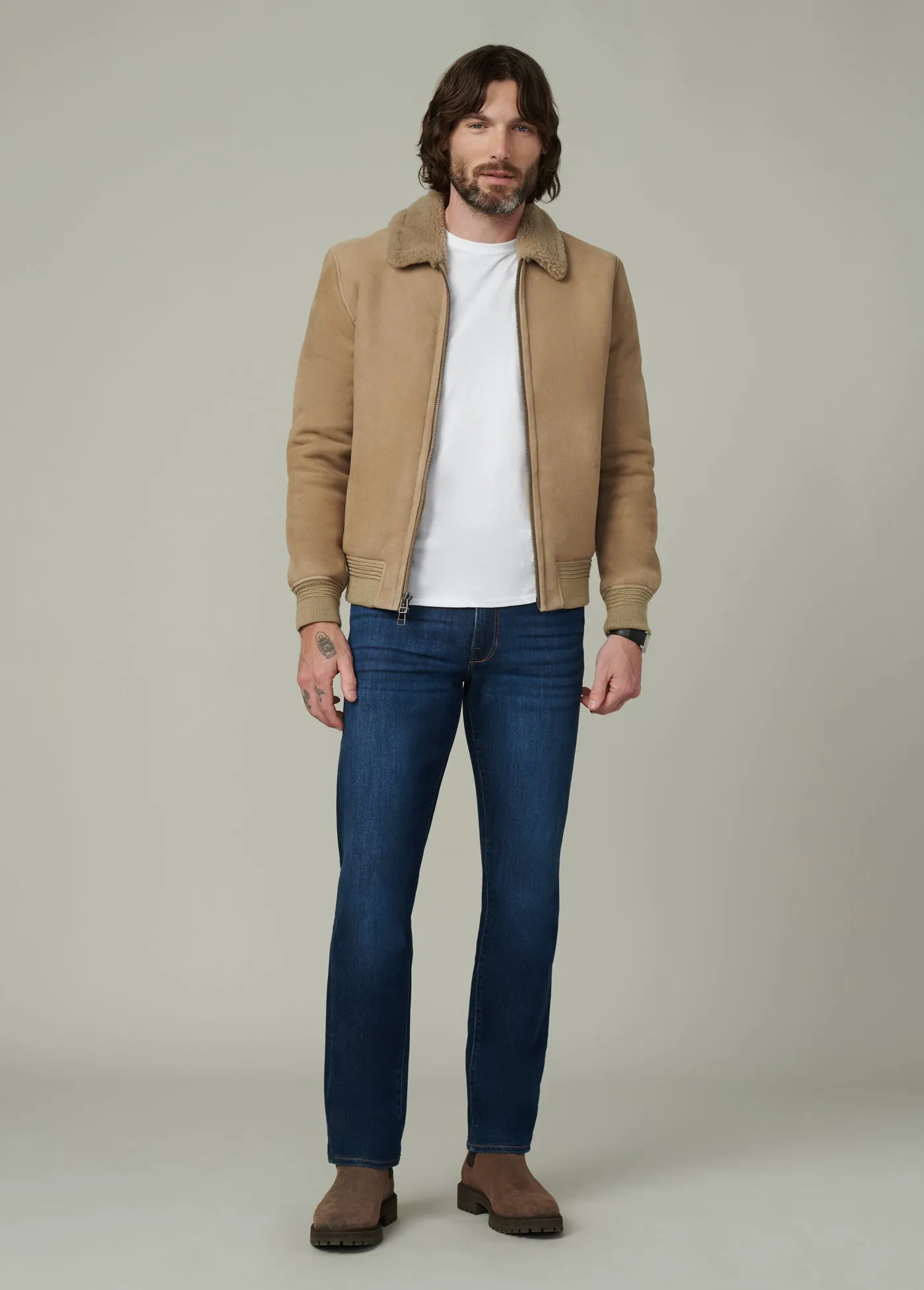 SHEARLING FLIGHT JACKET sold by Joe's Jeans product image thumbnail 5