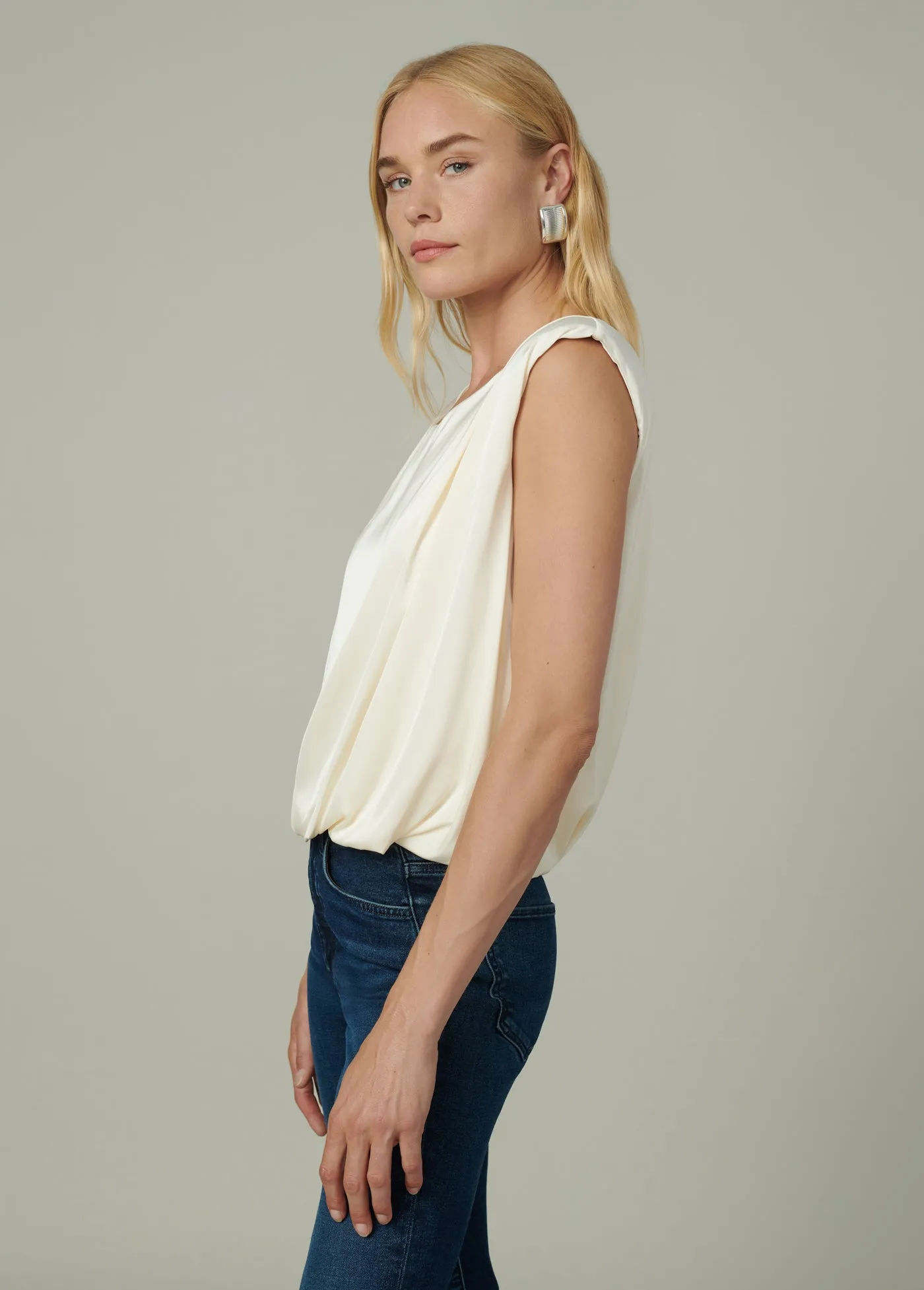 THE VICTORIA SLEEVELESS TOP sold by Joe's Jeans product image thumbnail 2
